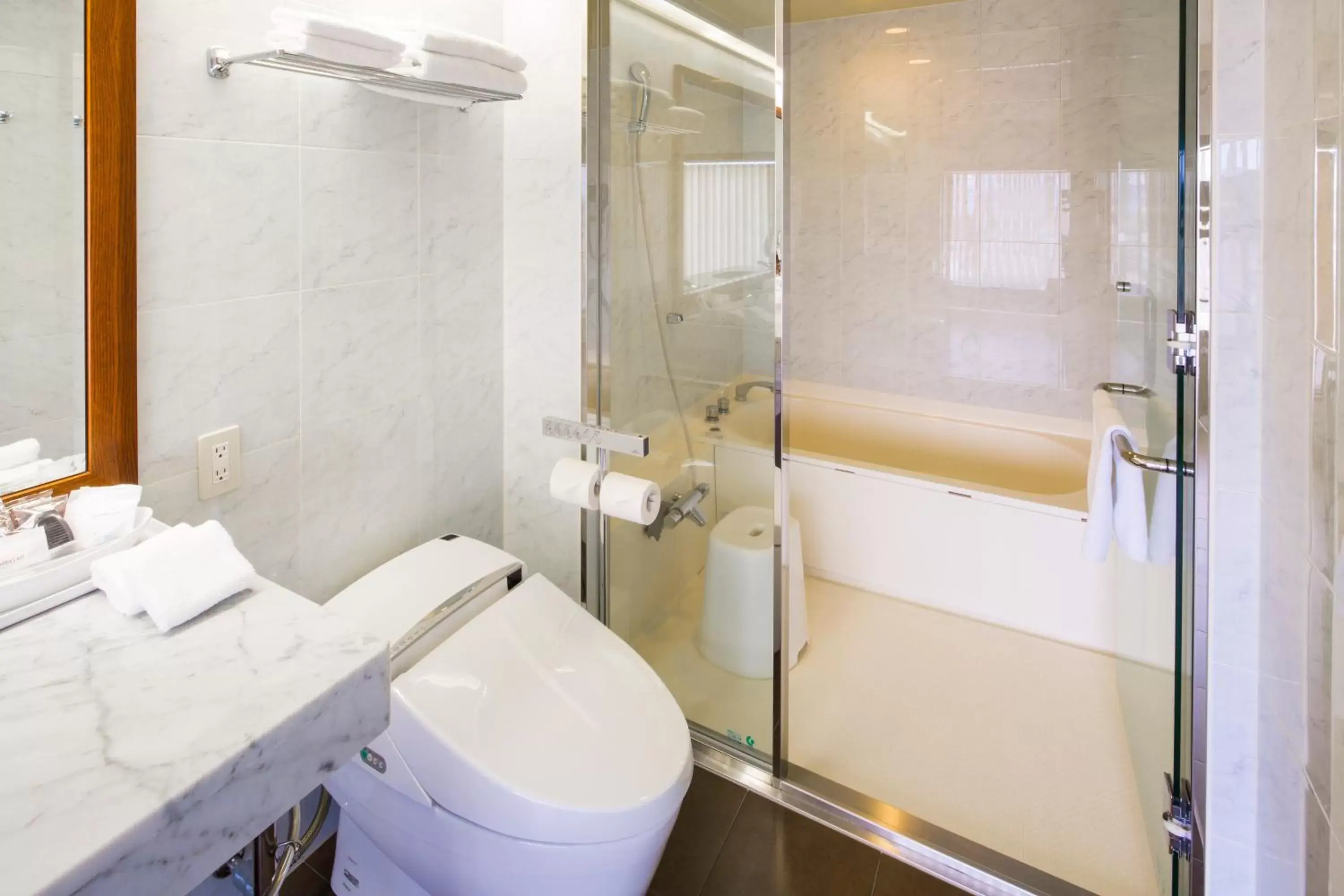 Shower, Bathroom in Premier Hotel Nakajima Park Sapporo