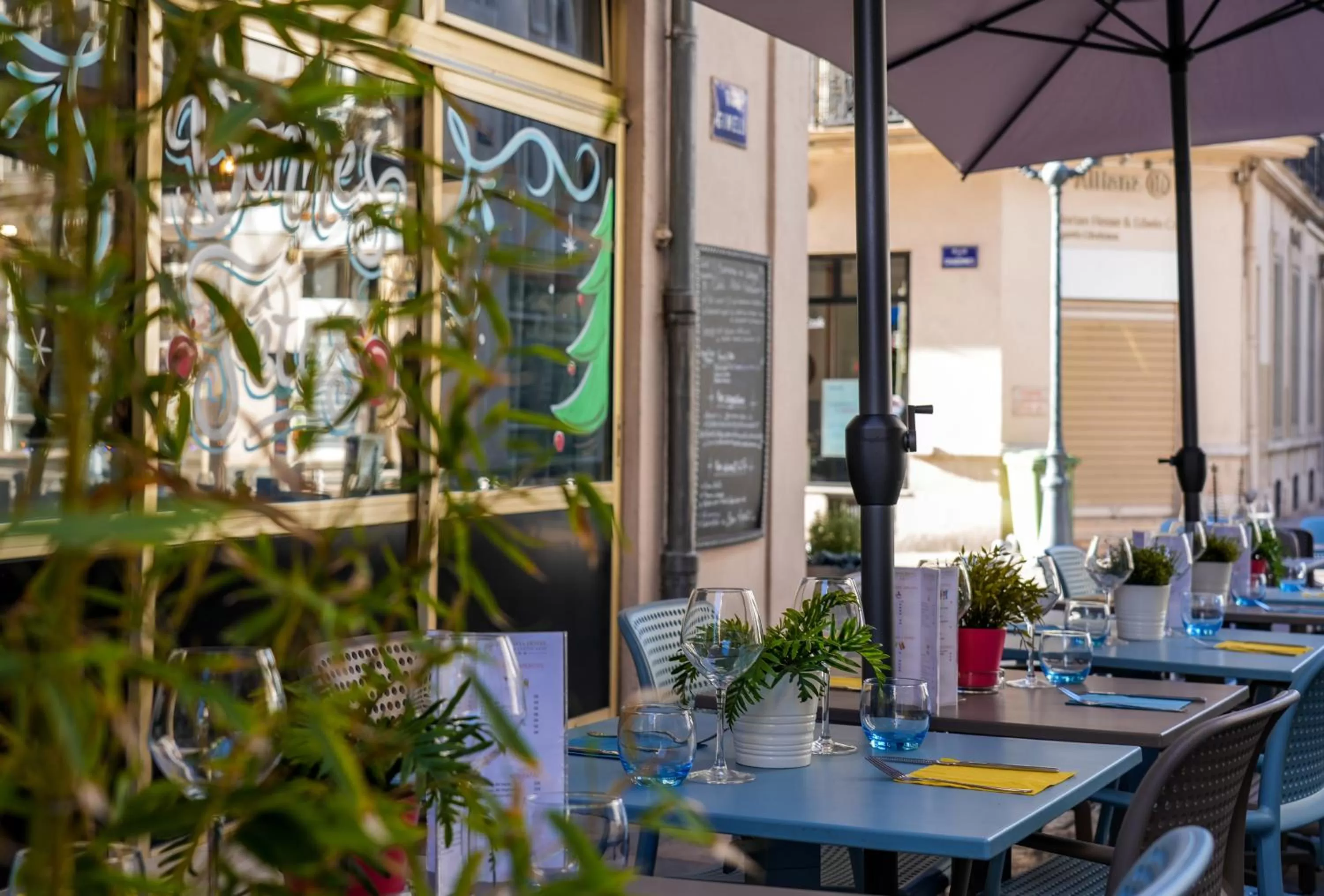 Patio in Celenya Hôtel