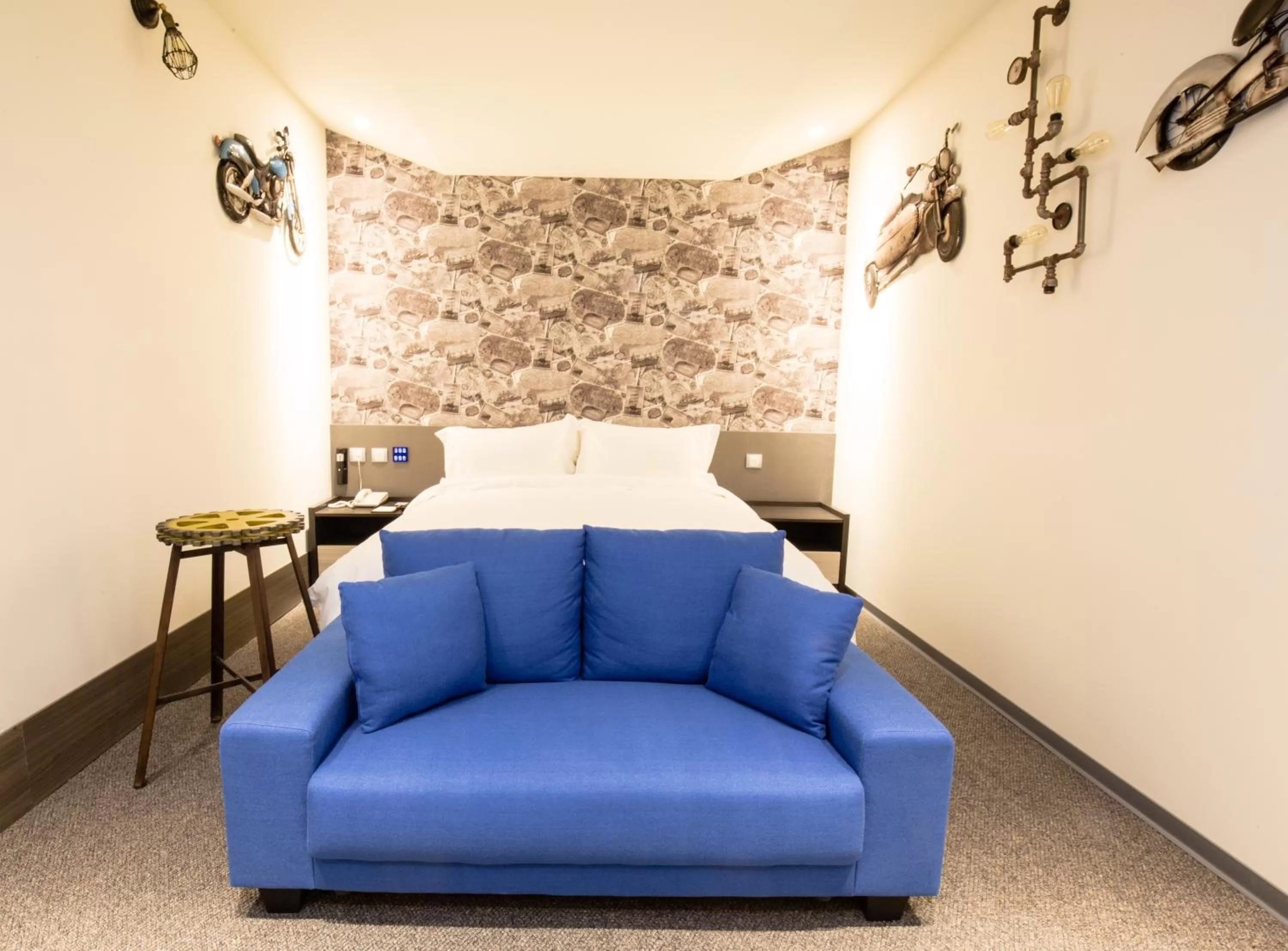 Bedroom in Walker Hotel. Ximen