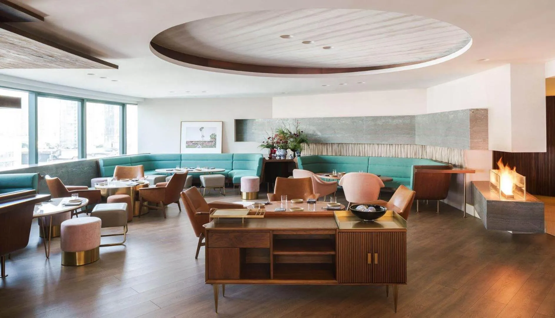 Lounge or bar in Ascott Huai Hai Road Shanghai, Xintiandi