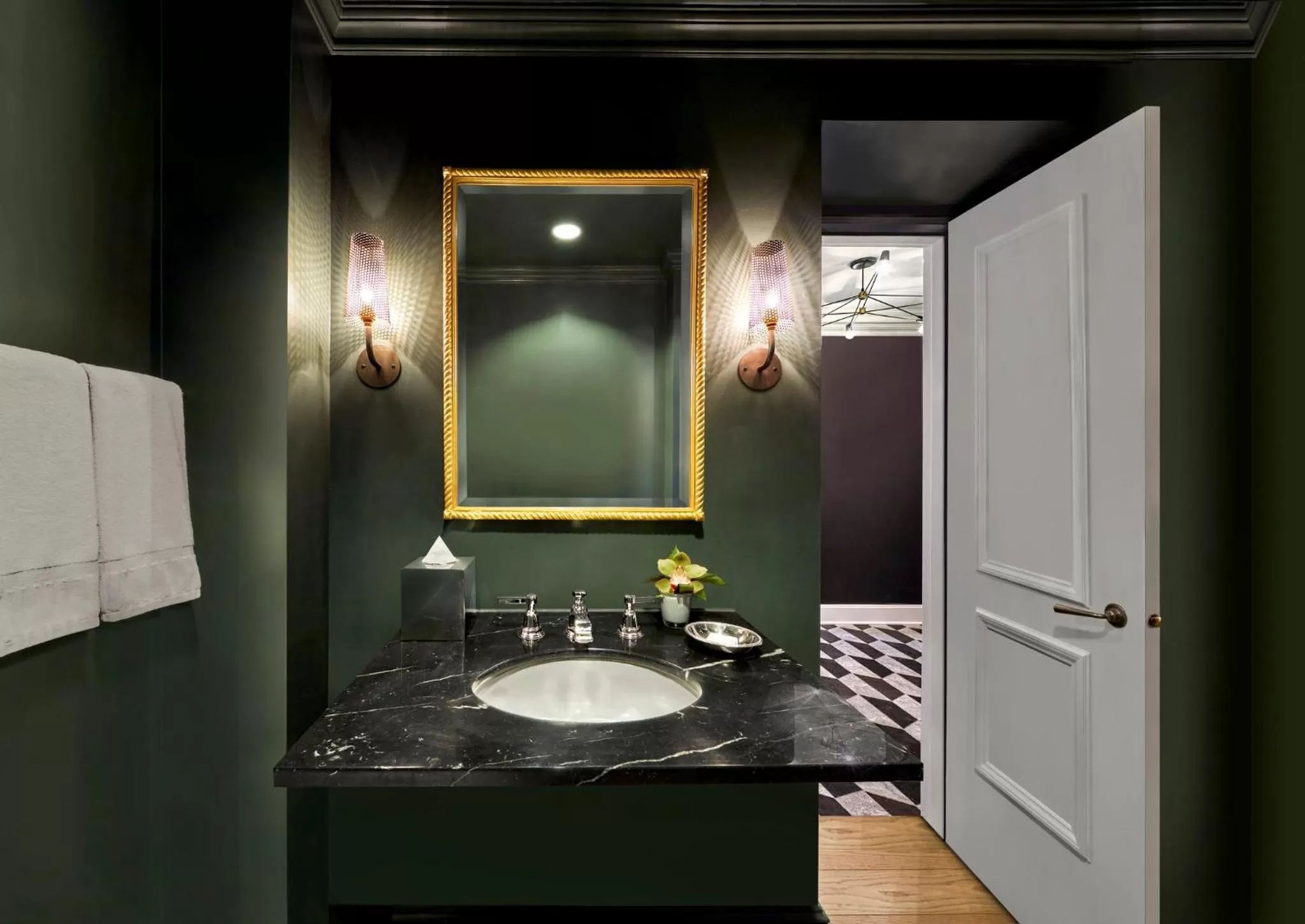 Bathroom in Loews Regency New York Hotel