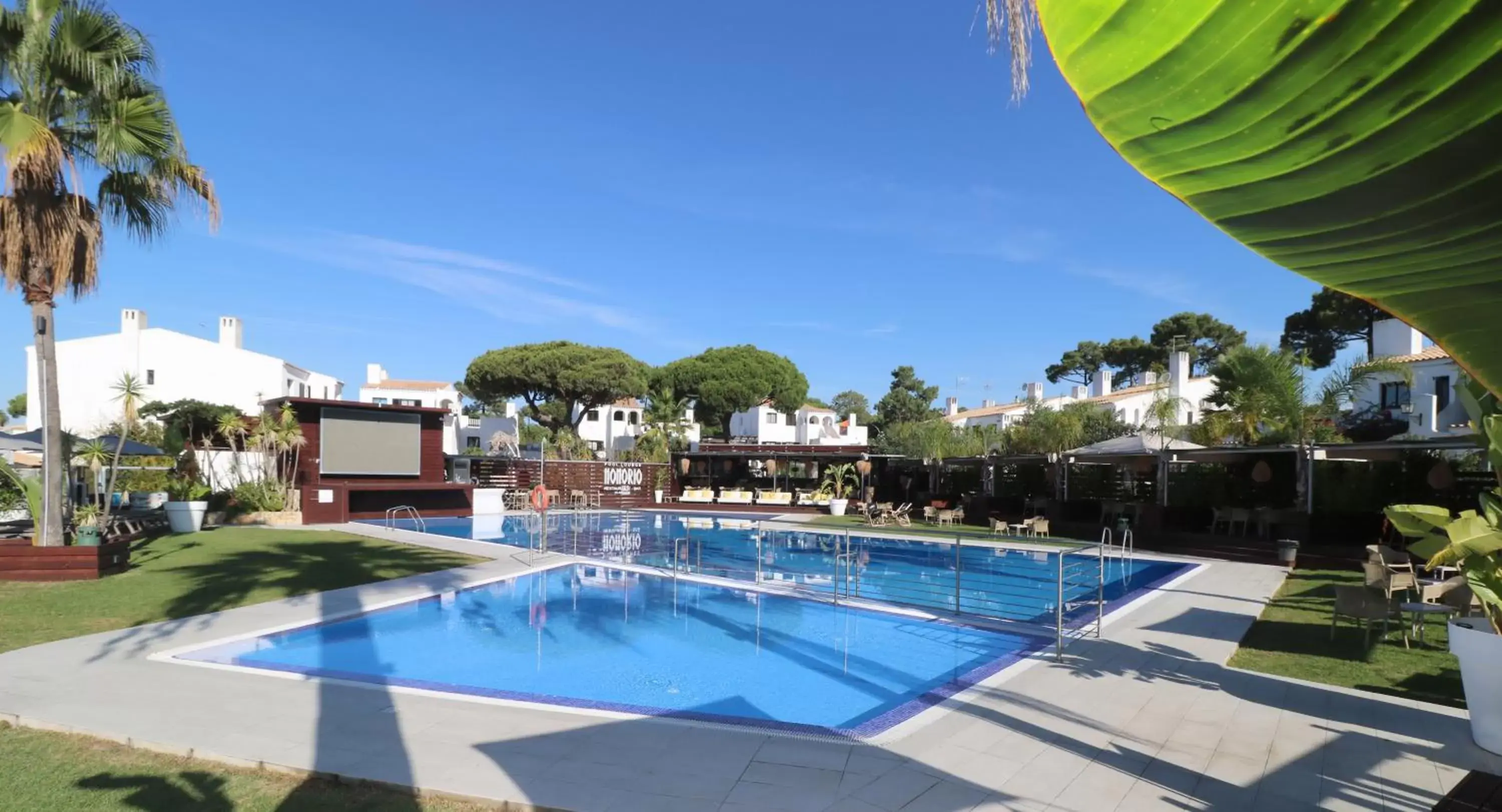 Swimming Pool in Apartamentos Honorio - Pool and Garden