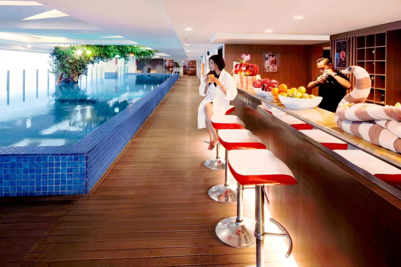 Lounge or bar in The Alana Surabaya