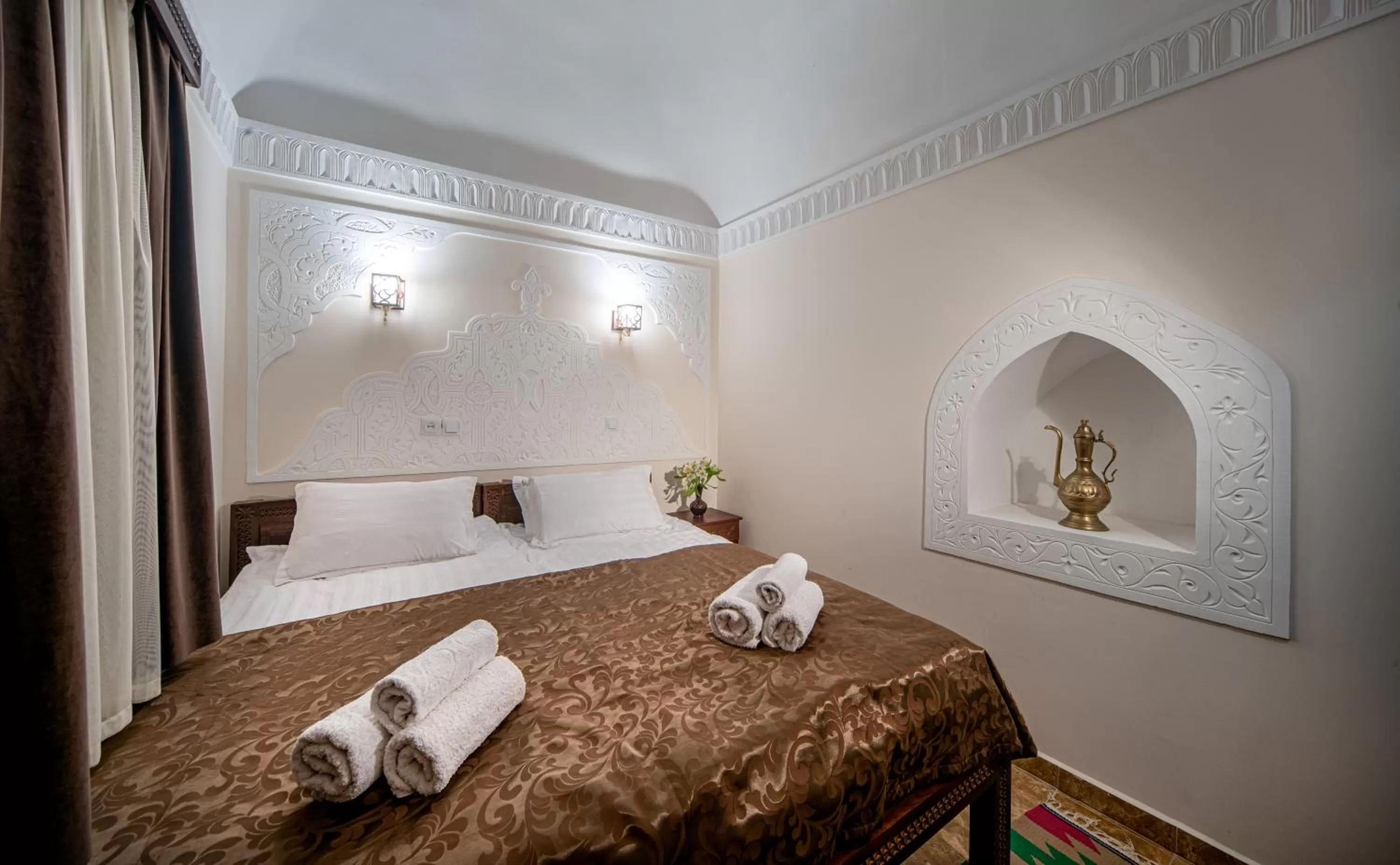 Bed in New Star Boutique hotel - madrasah Muhammad Mahram 1903