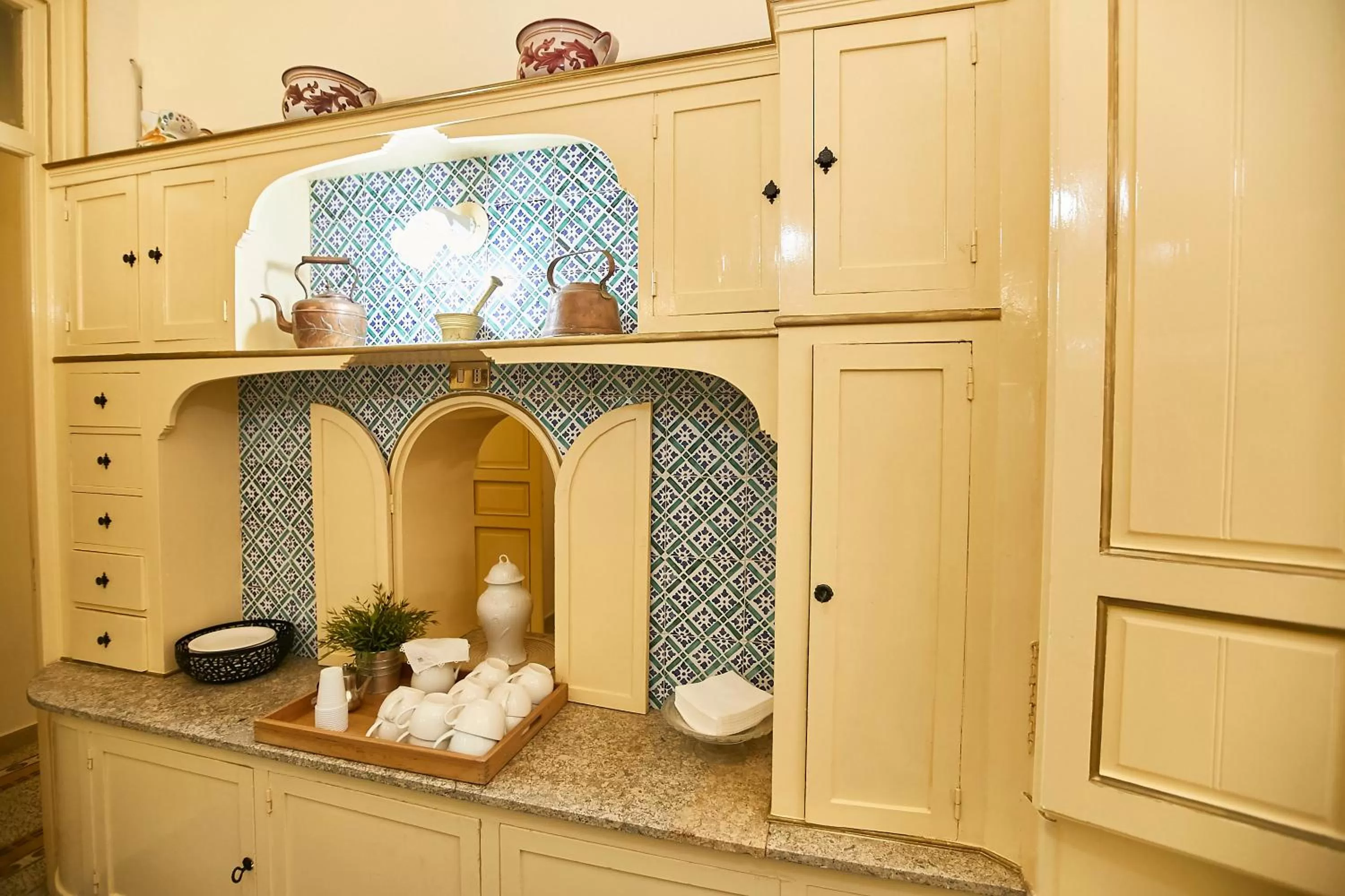 Communal kitchen in Dimora La Commare