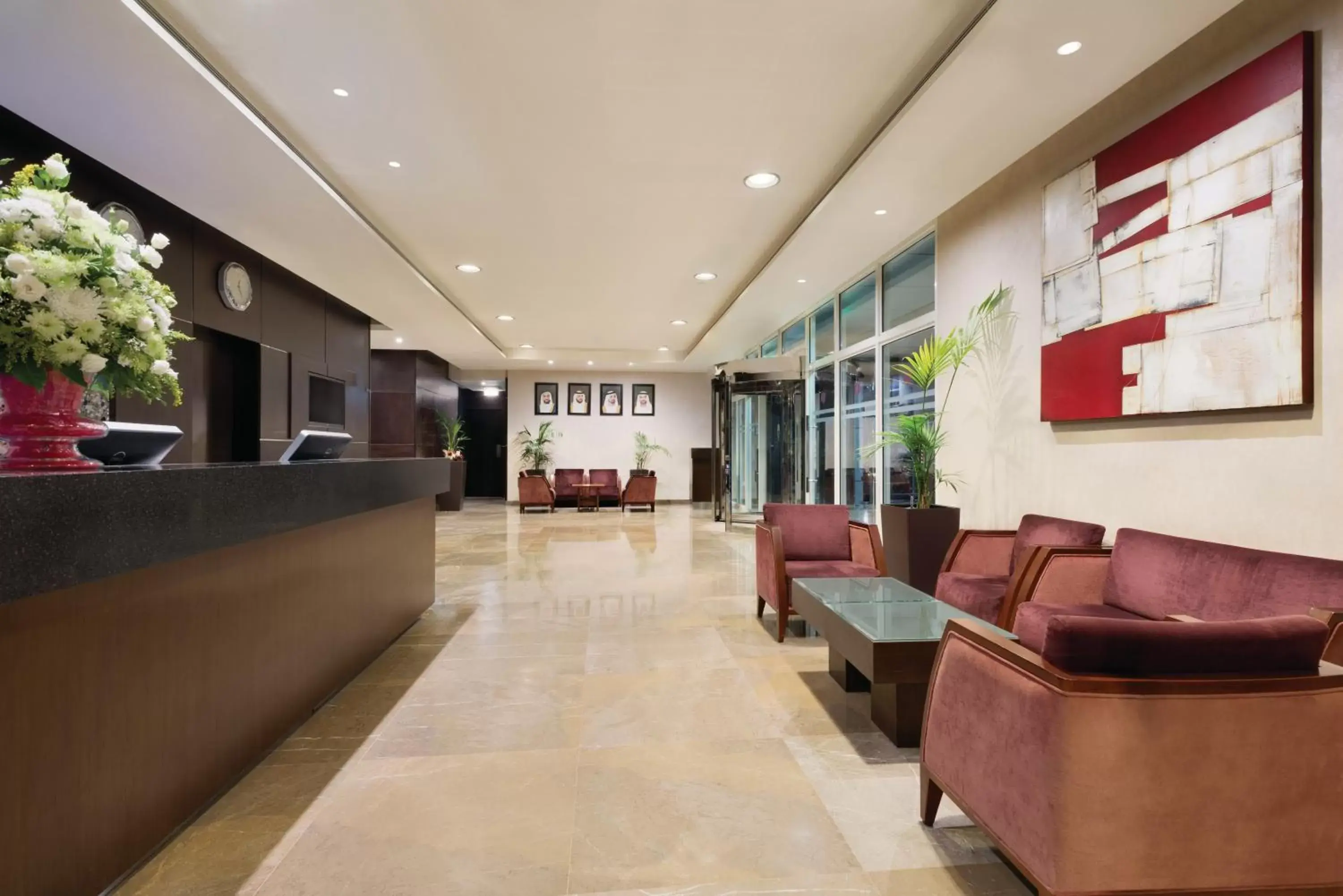 Lobby or reception, Lobby/Reception in Ramada Downtown Abu Dhabi