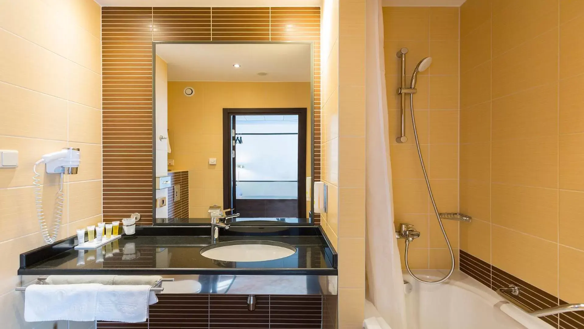 Bathroom in Qubus Hotel Kraków