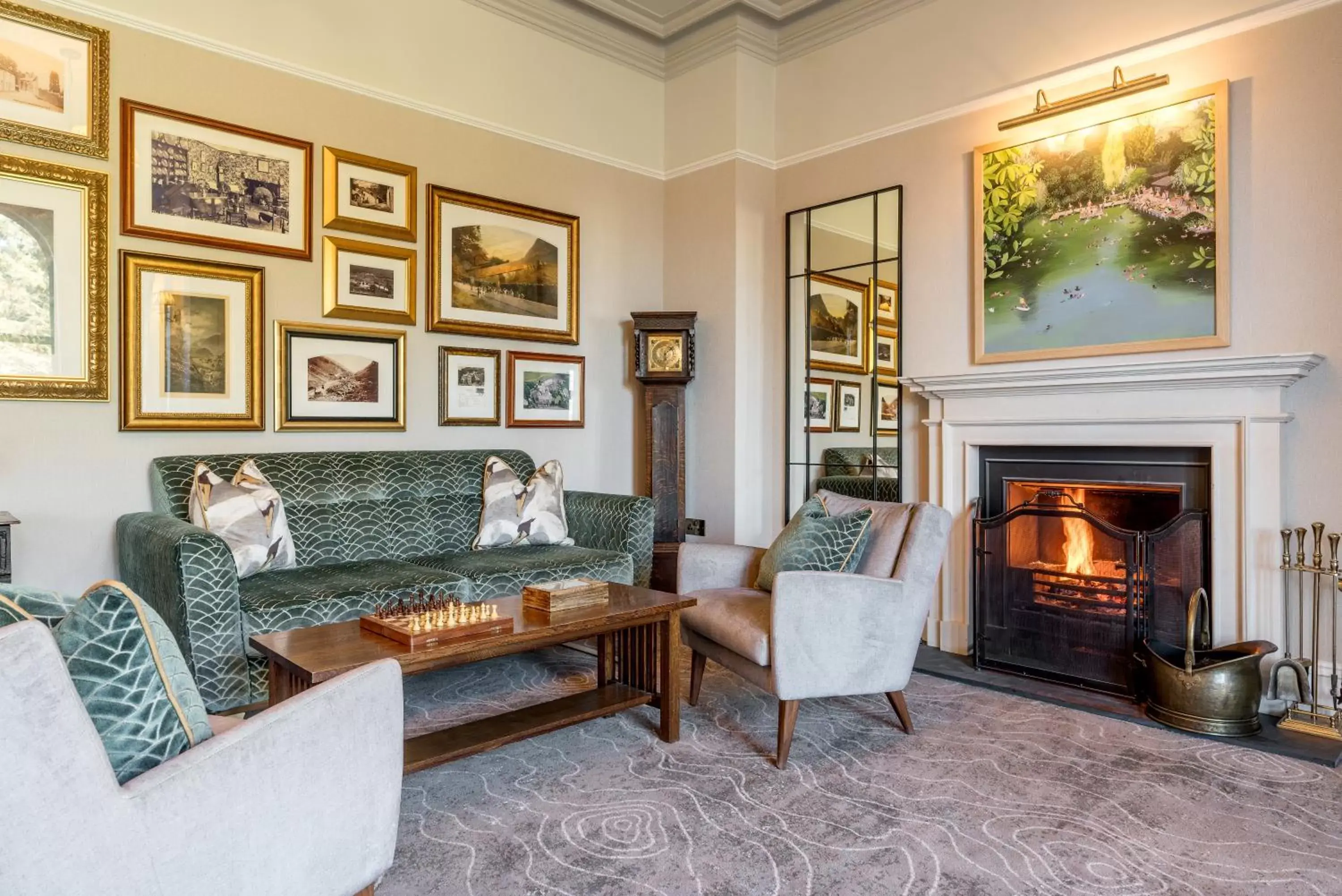 Seating Area in The Borrowdale Hotel