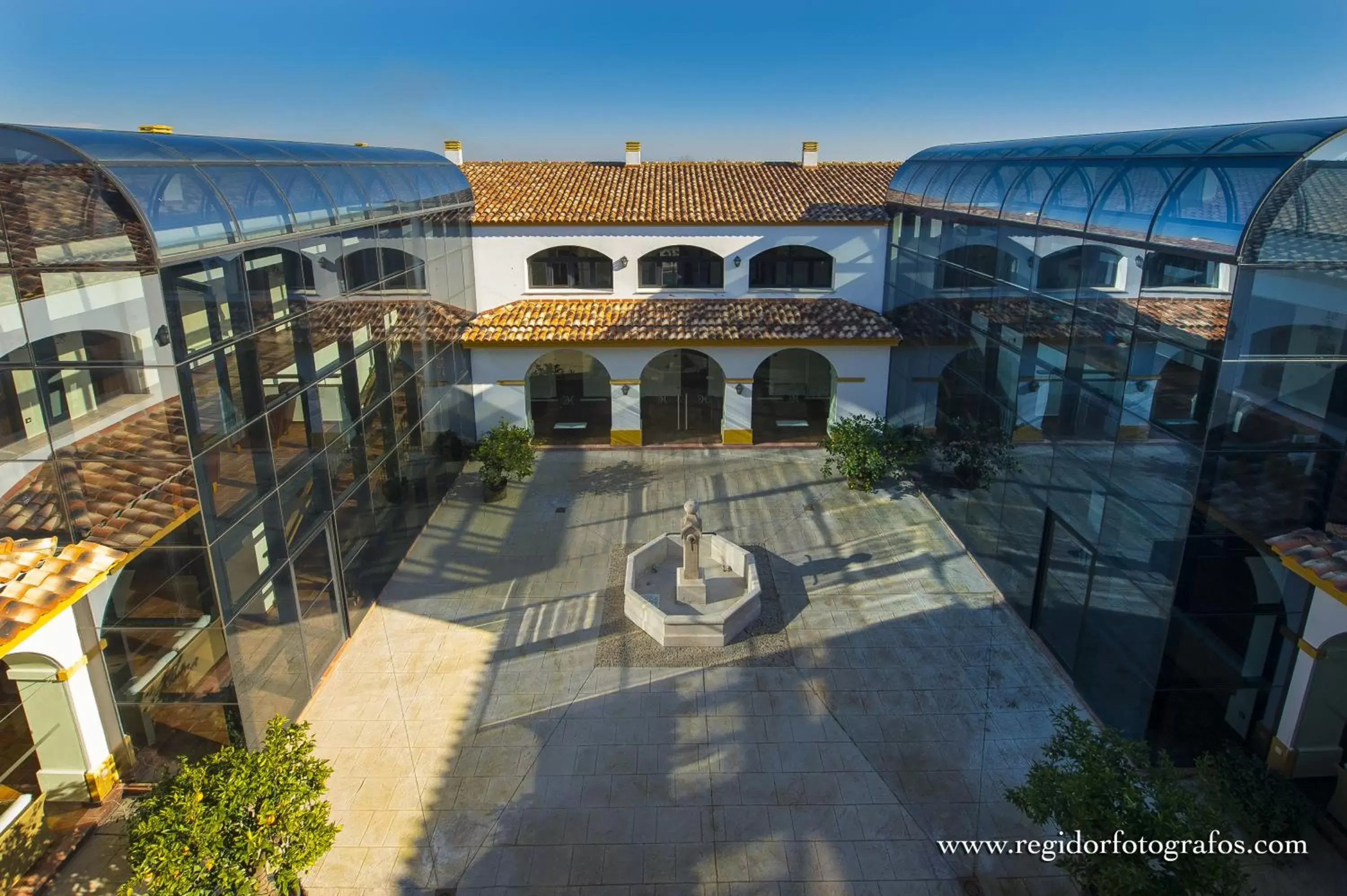 Property building in Hospedium Hotel Cortijo Santa Cruz Property building in Hospedium Hotel Cortijo Santa Cruz