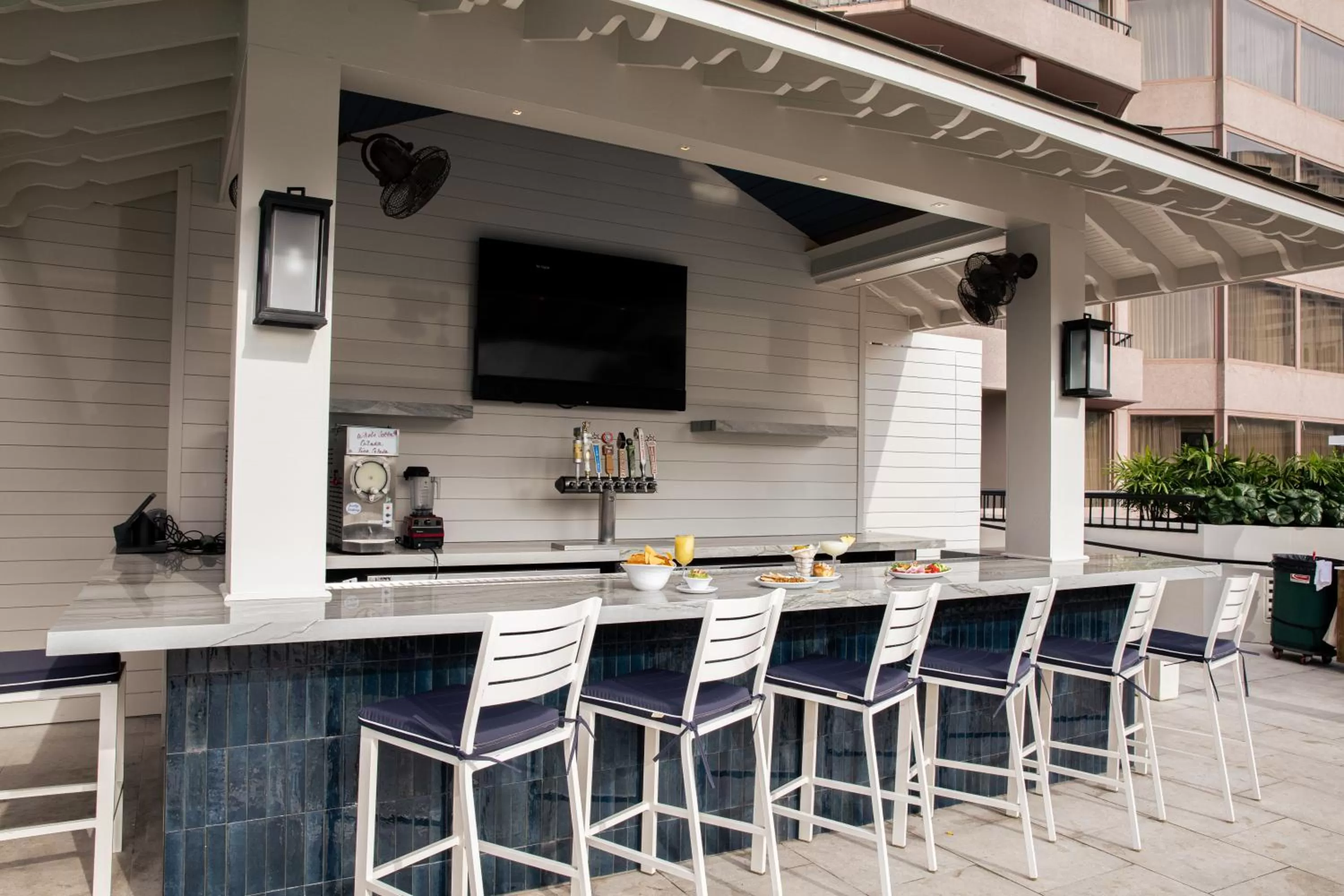 Pool view in The Windsor Court