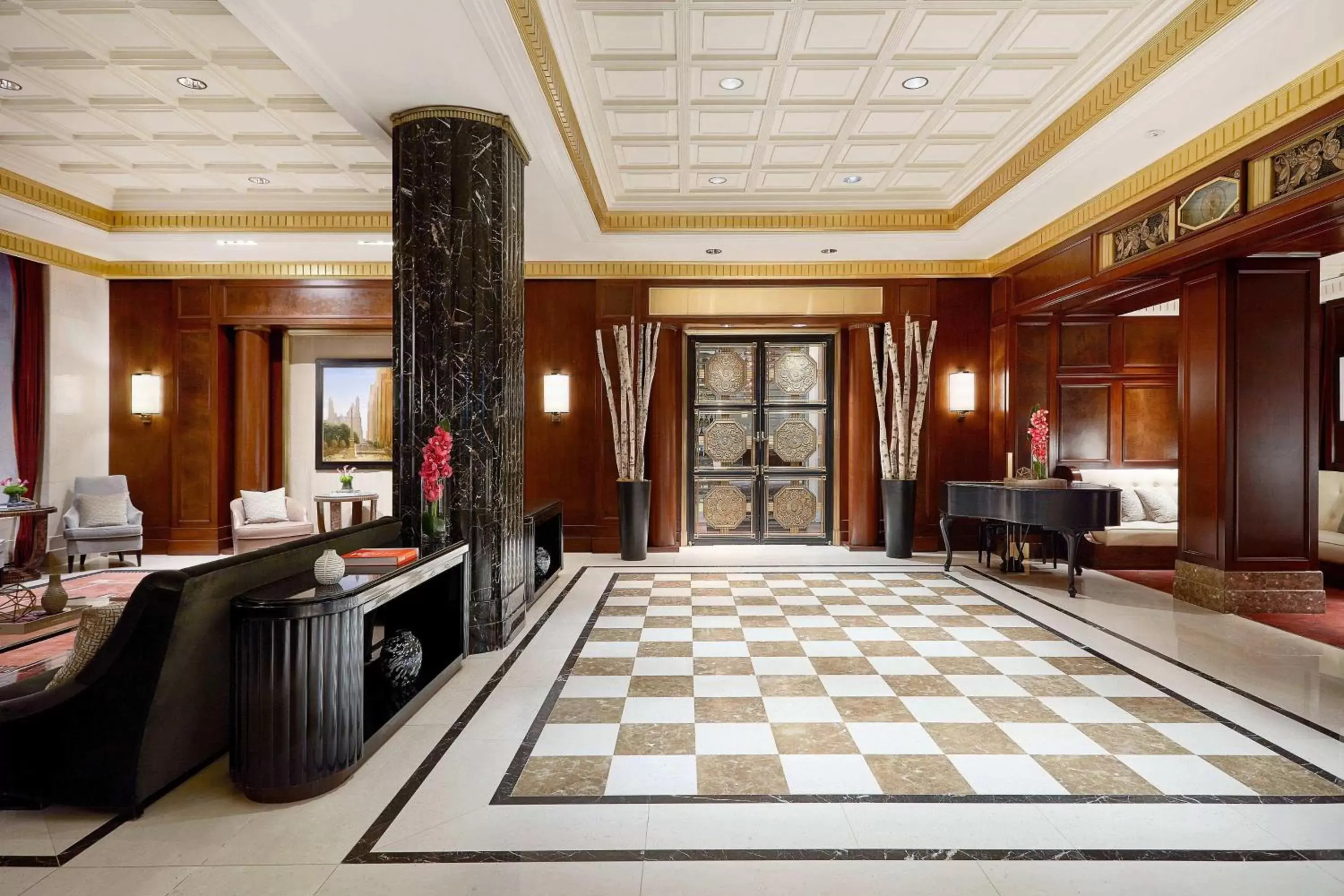 Lobby or reception, Lobby/Reception in JW Marriott Essex House New York
