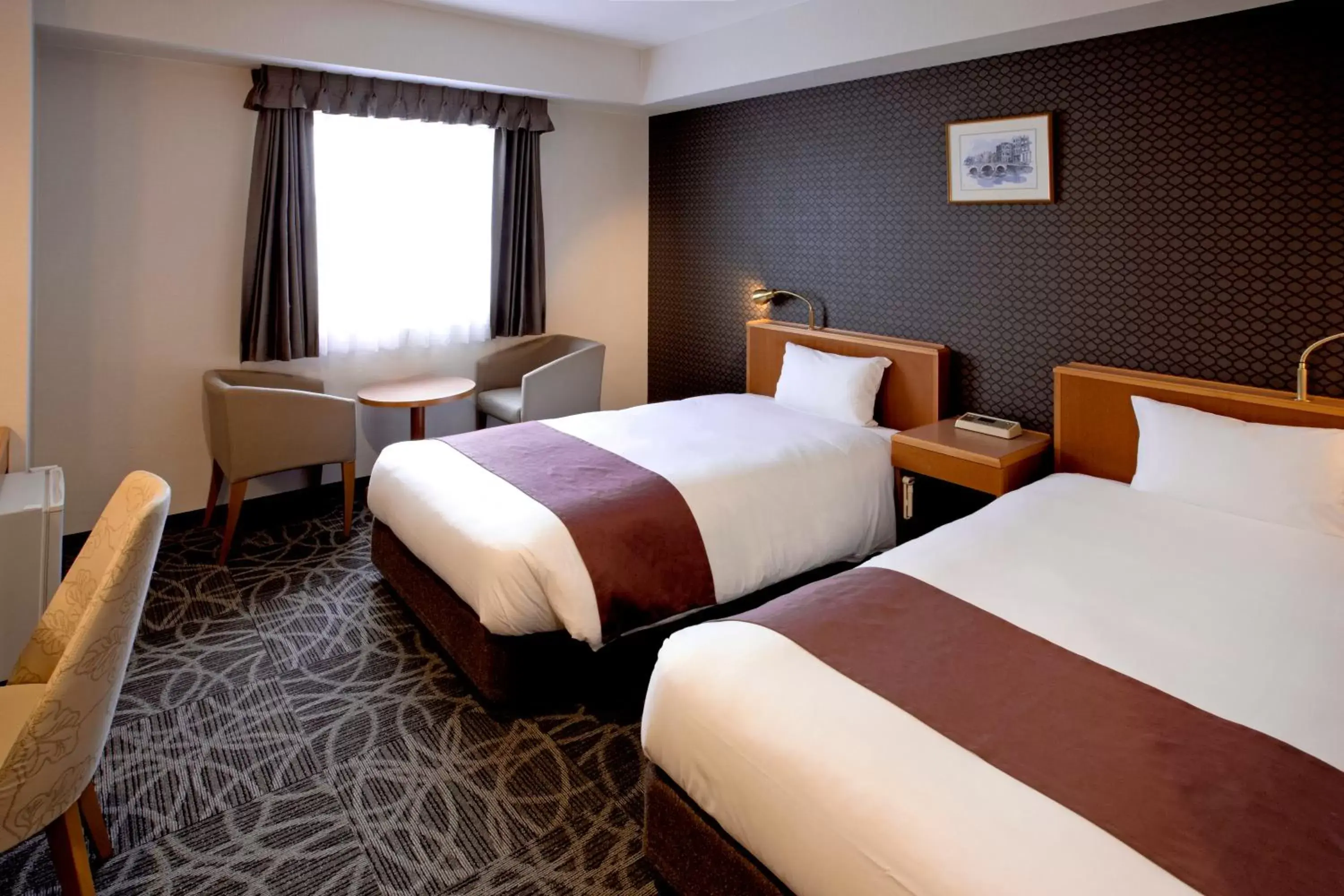 Photo of the whole room, Bed in Natural Hot Spring Yaoji Hakata Hotel