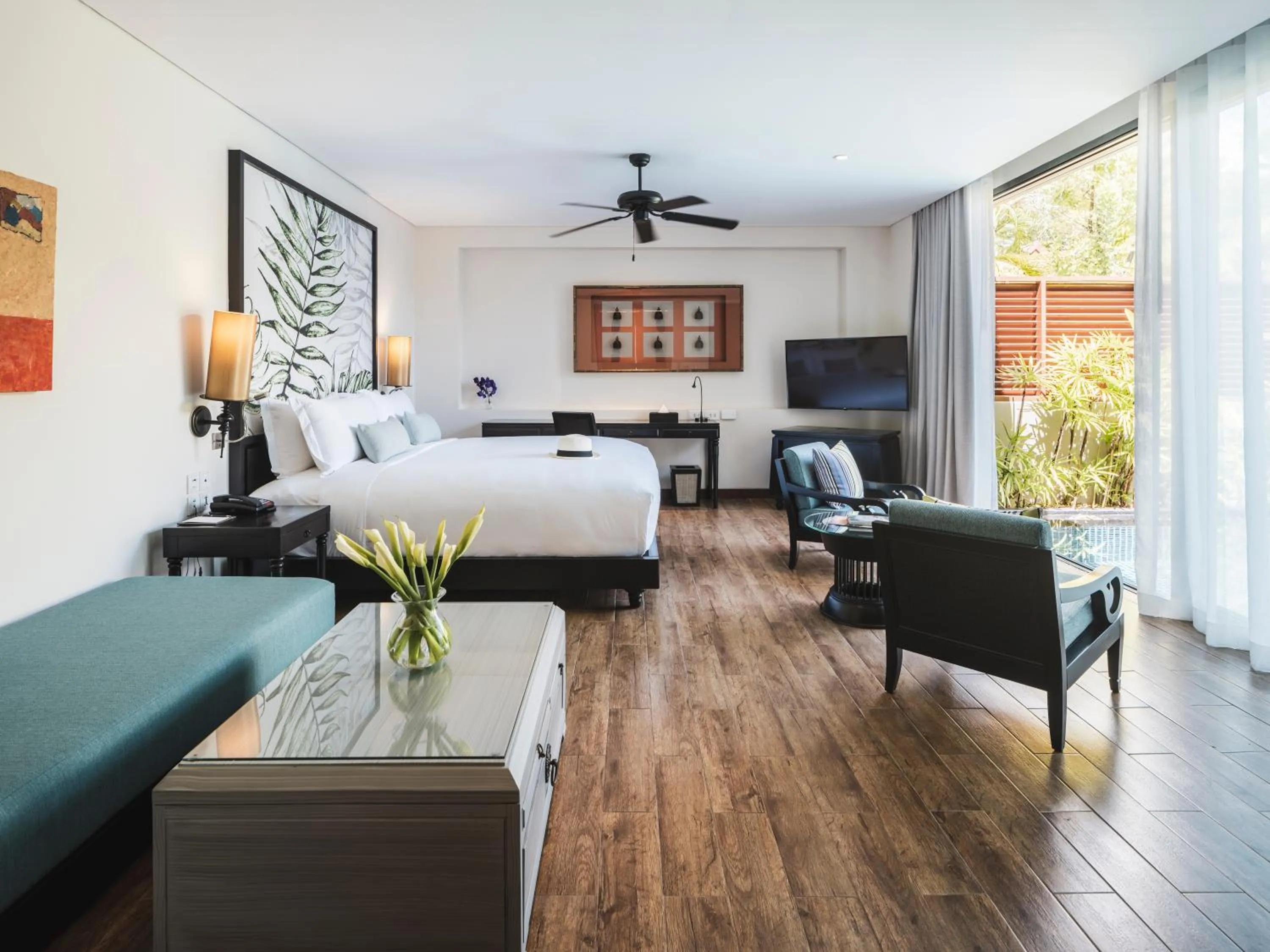 Bedroom, Bed in Anantara Mai Khao Phuket Villas