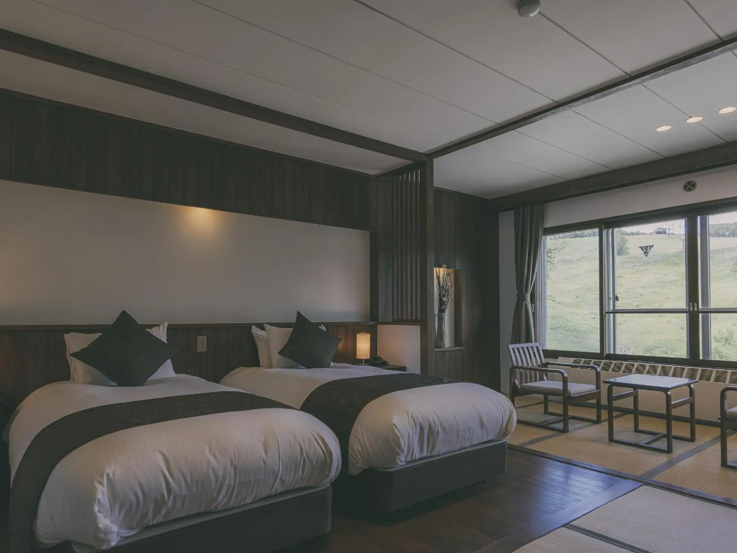 Summer, Bed in Chalet Shiga