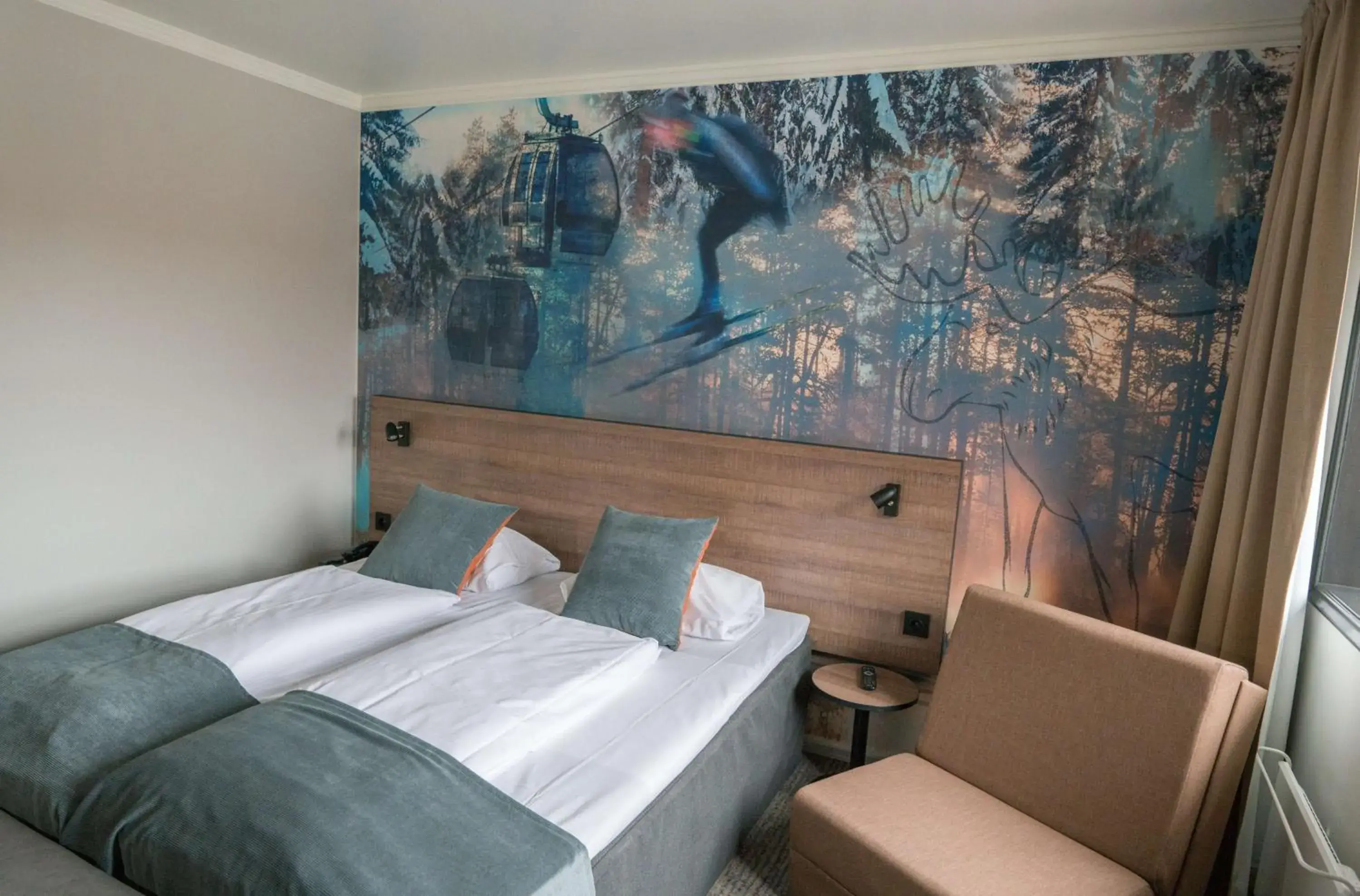 Photo of the whole room, Bed in Scandic Hafjell