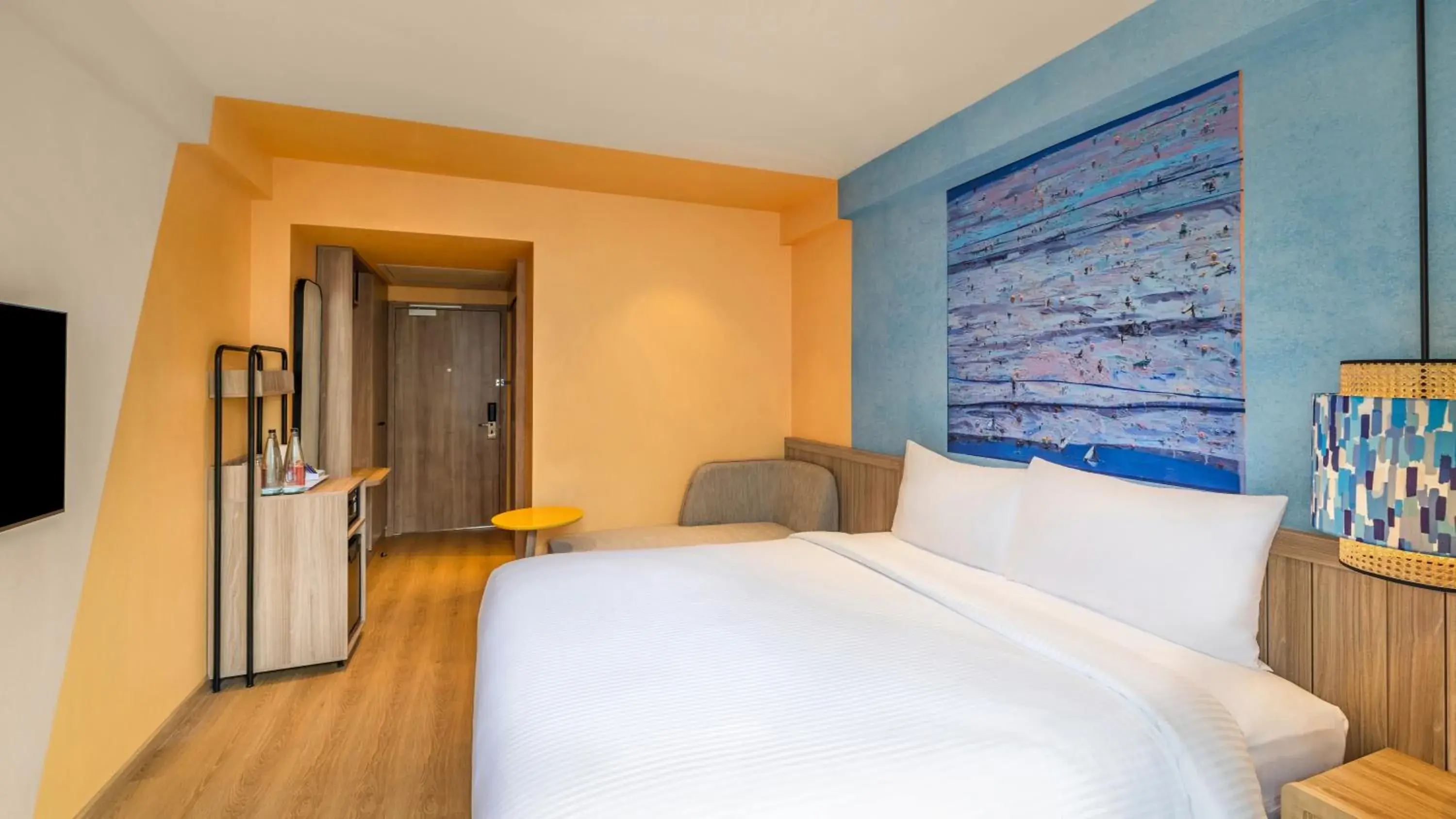 Bedroom, Bed in ibis Styles Goa Vagator - An Accor Brand Bedroom, Bed in ibis Styles Goa Vagator - An Accor Brand