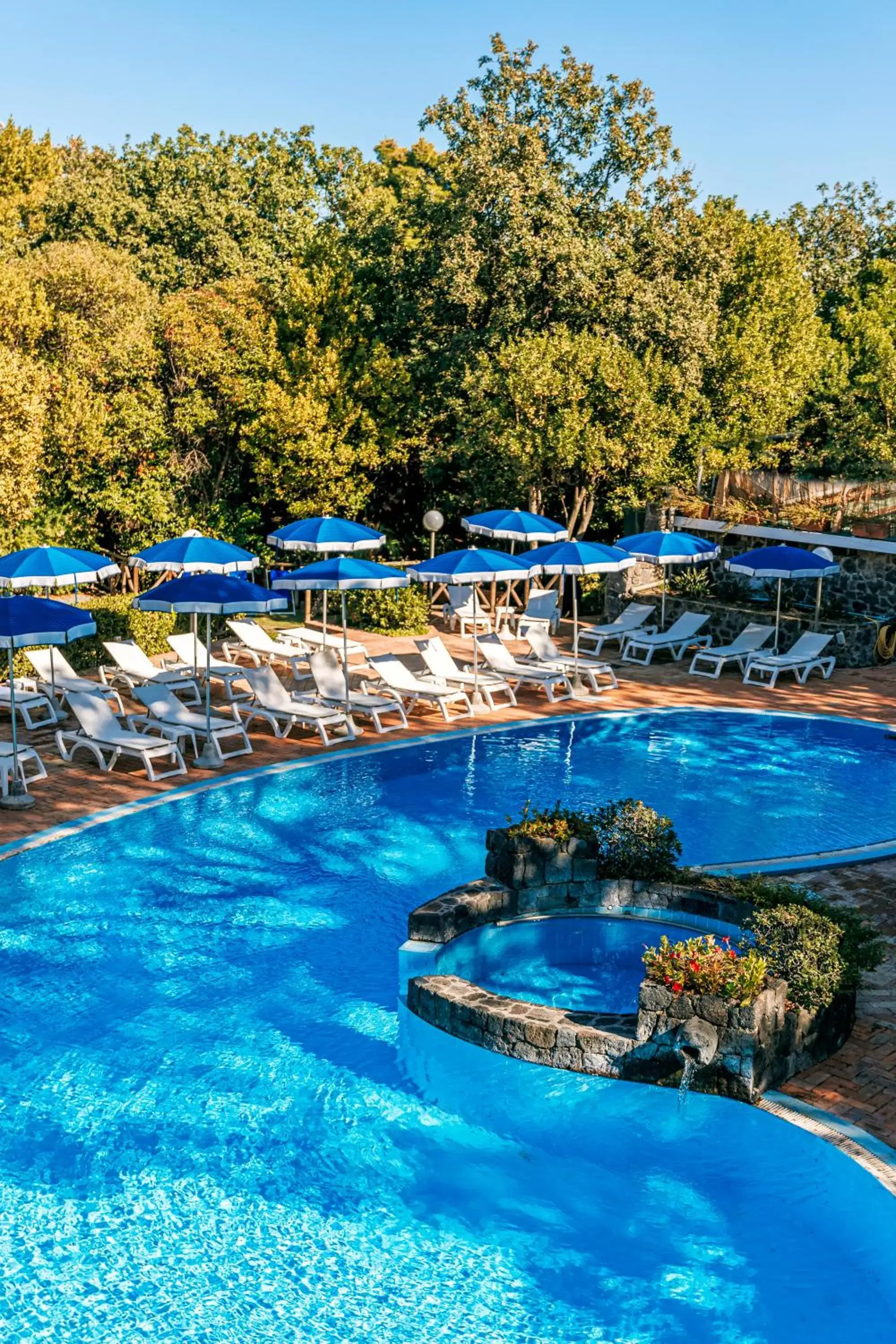 Swimming Pool in Hotel Regina Palace Terme