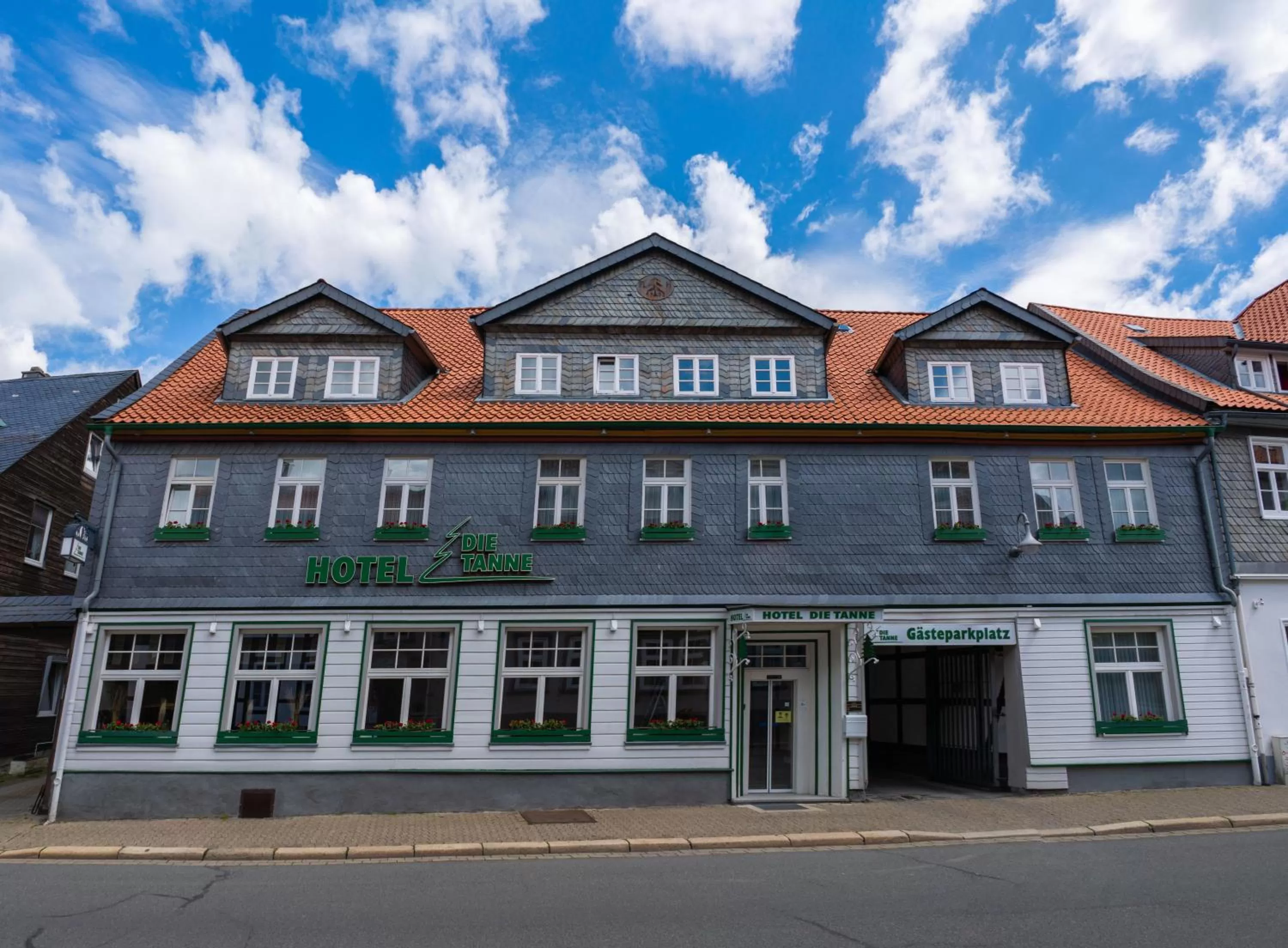 Property building in Hotel Die Tanne