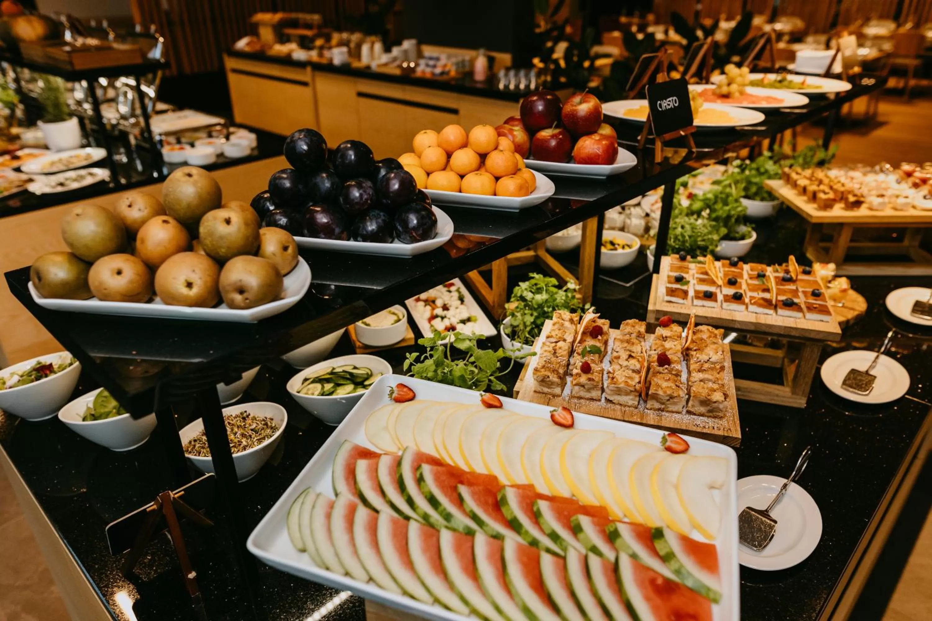 Continental breakfast in VISLOW Resort