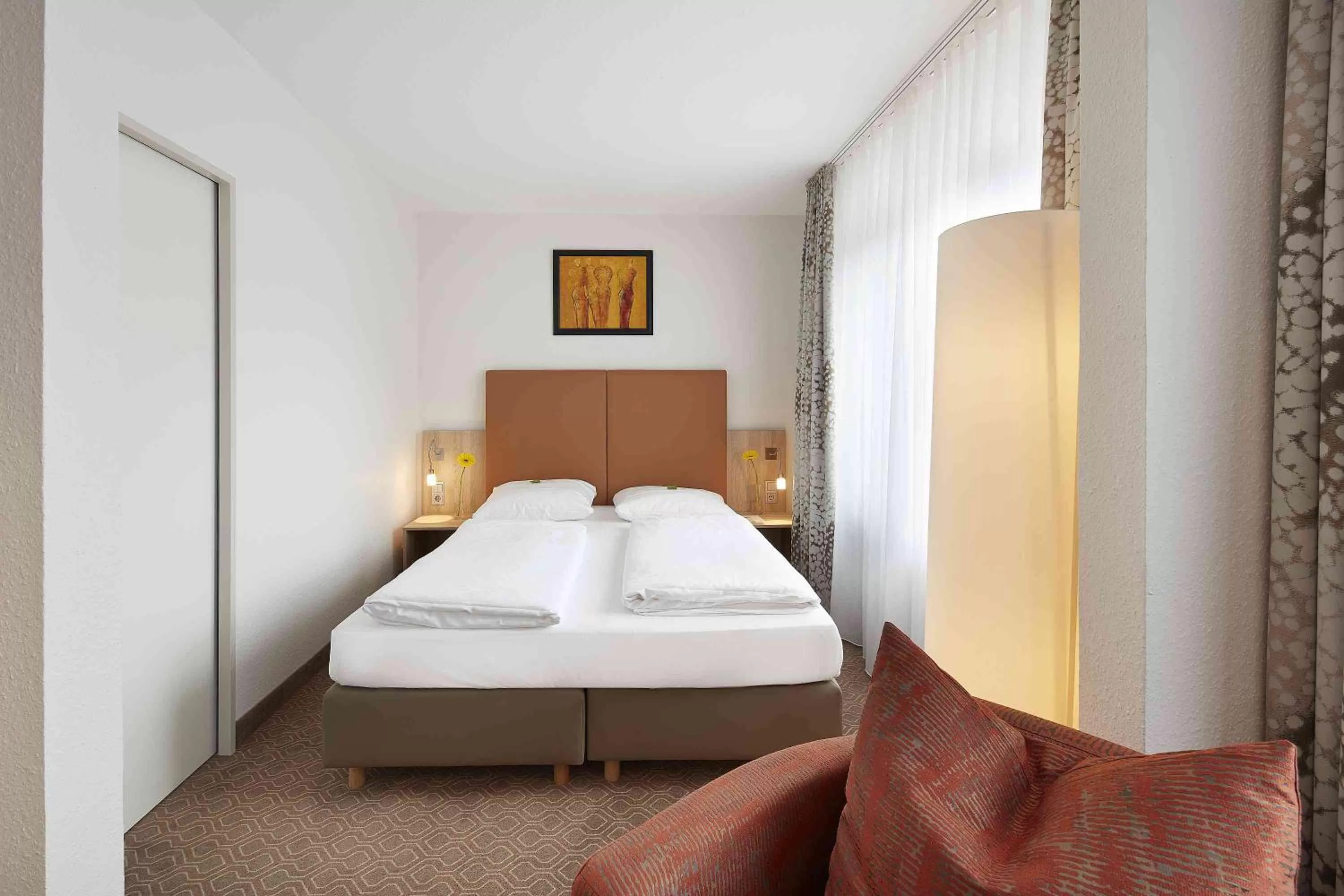 Bedroom, Bed in GHOTEL hotel & living Kiel