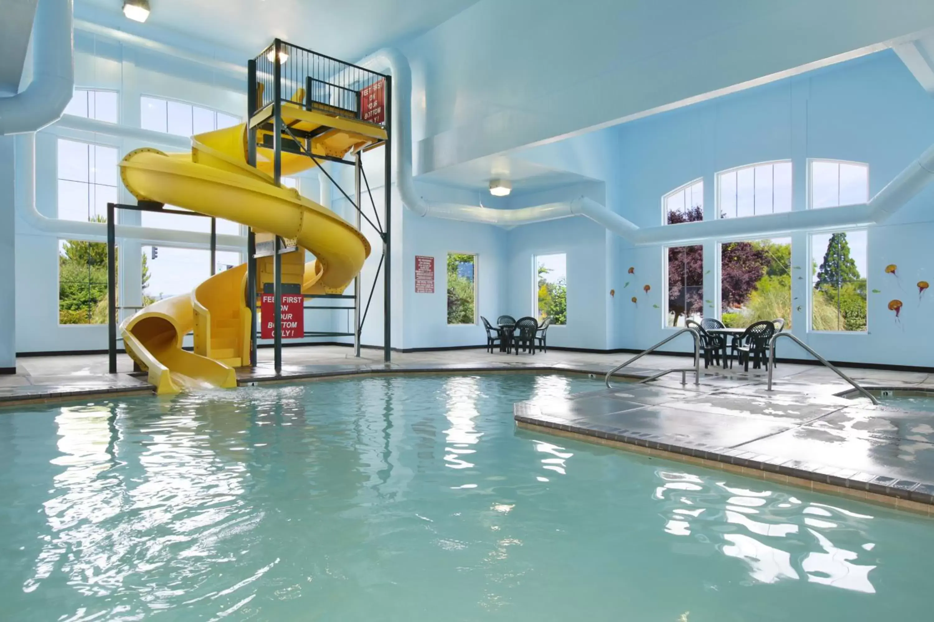 Swimming pool, Water Park in Super 8 by Wyndham Central Pt Medford