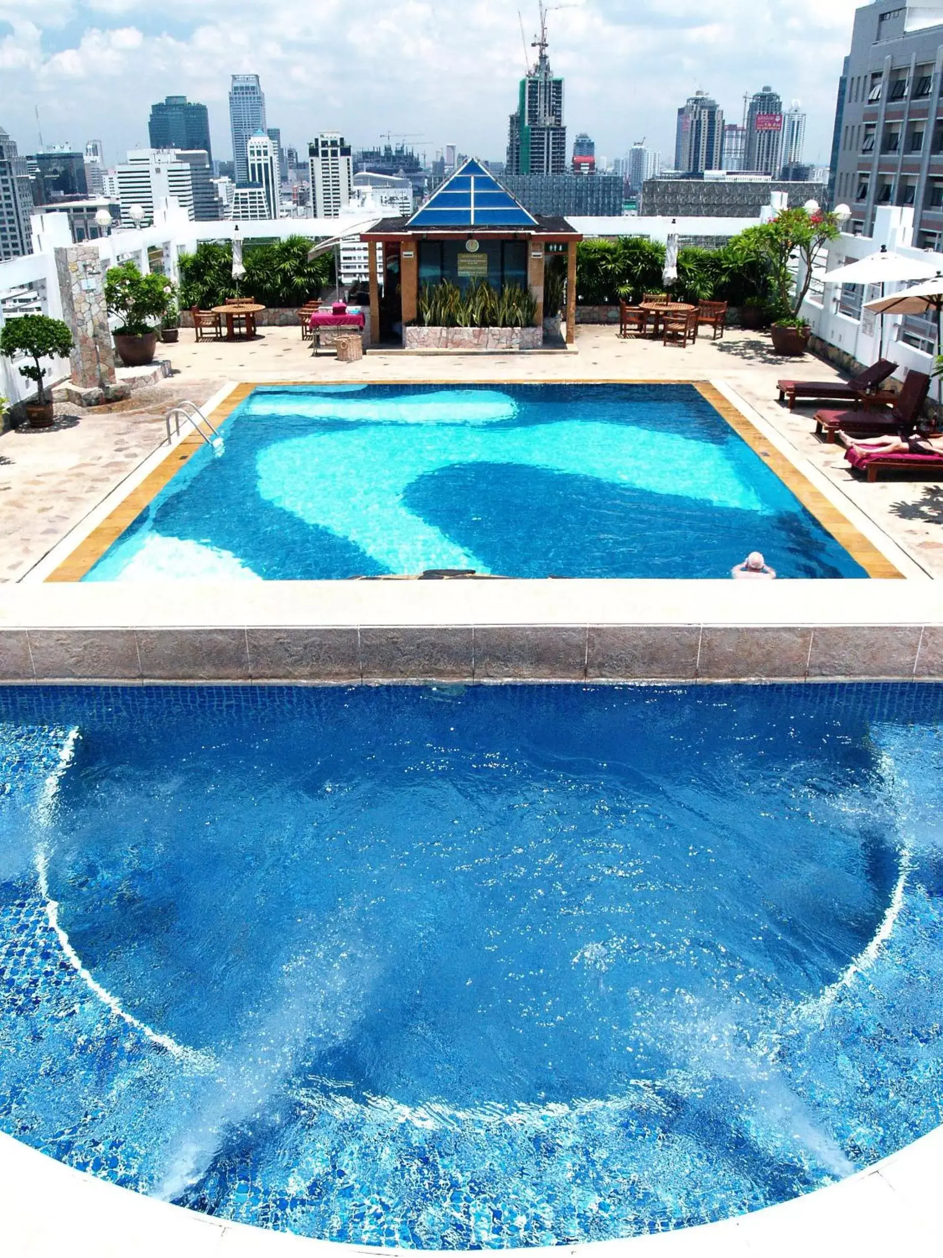 Pool view, Swimming Pool in Zenith Sukhumvit Hotel - SHA Extra Plus