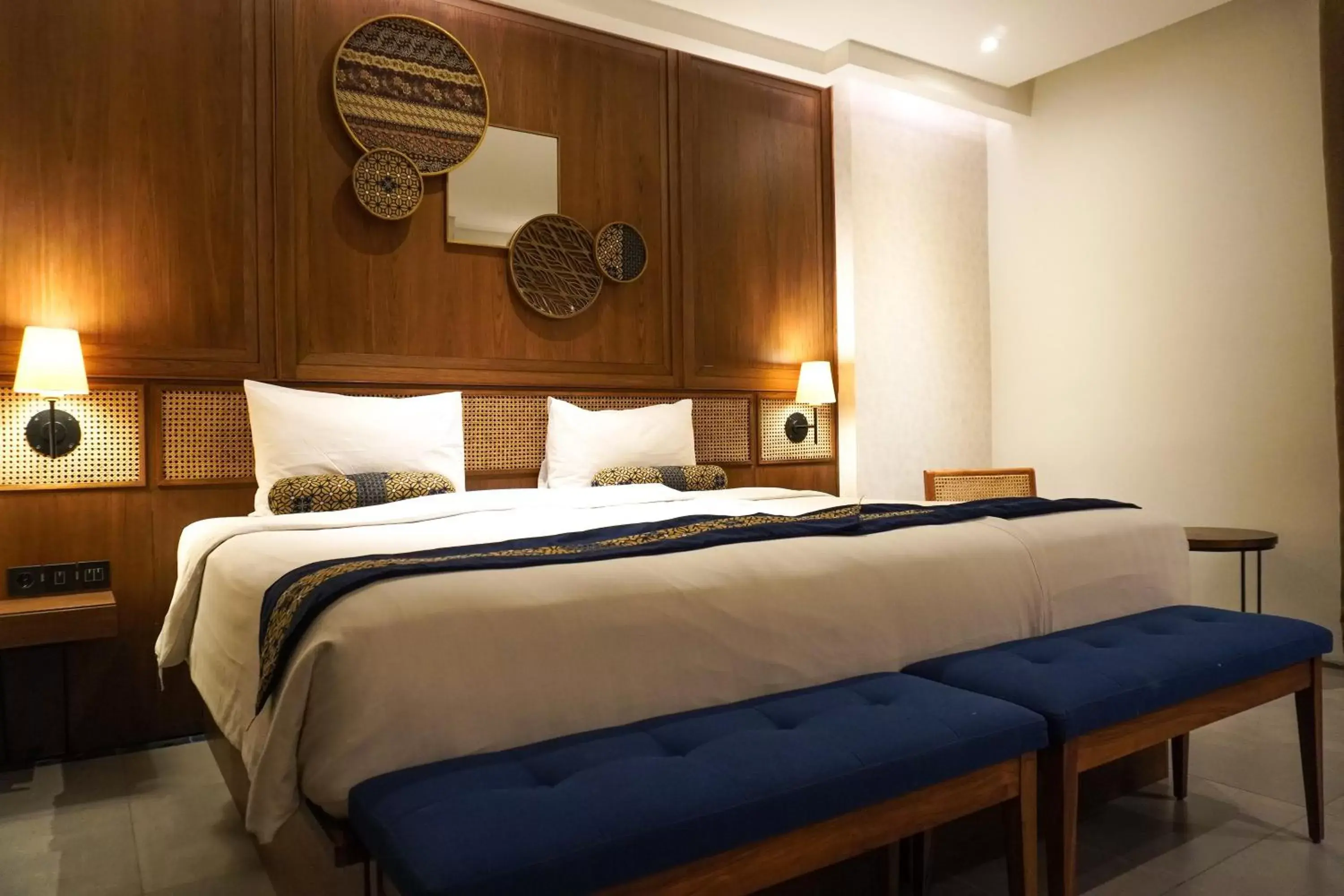 Bed in de JAVA Hotel Bandung