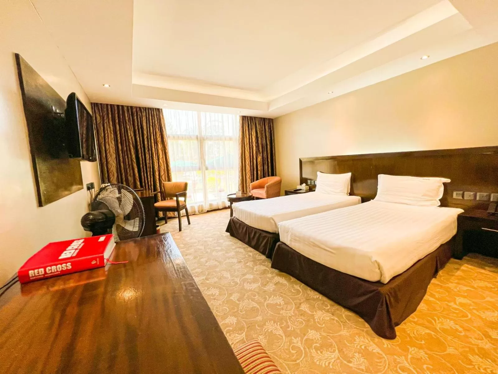 Bed in Boma Inn Eldoret