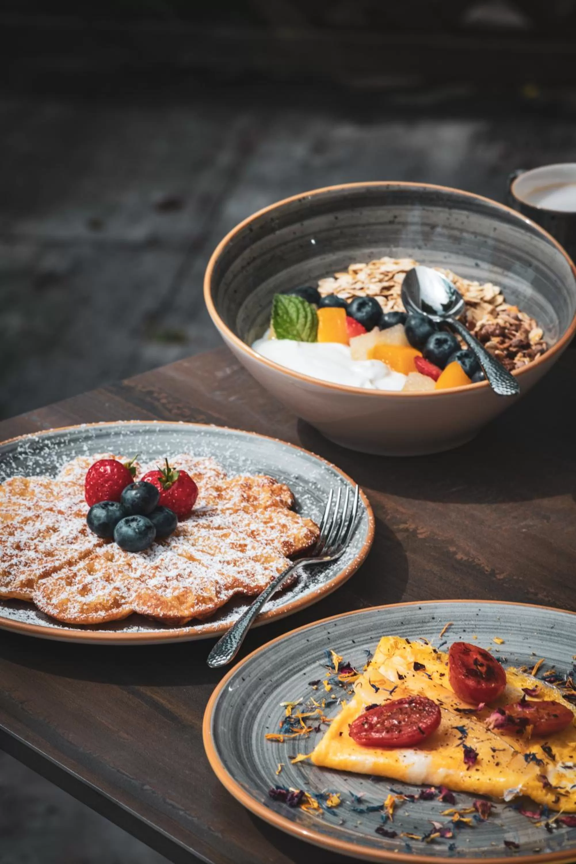 Food close-up in Villa Sonnenhof Boutique-Hotel