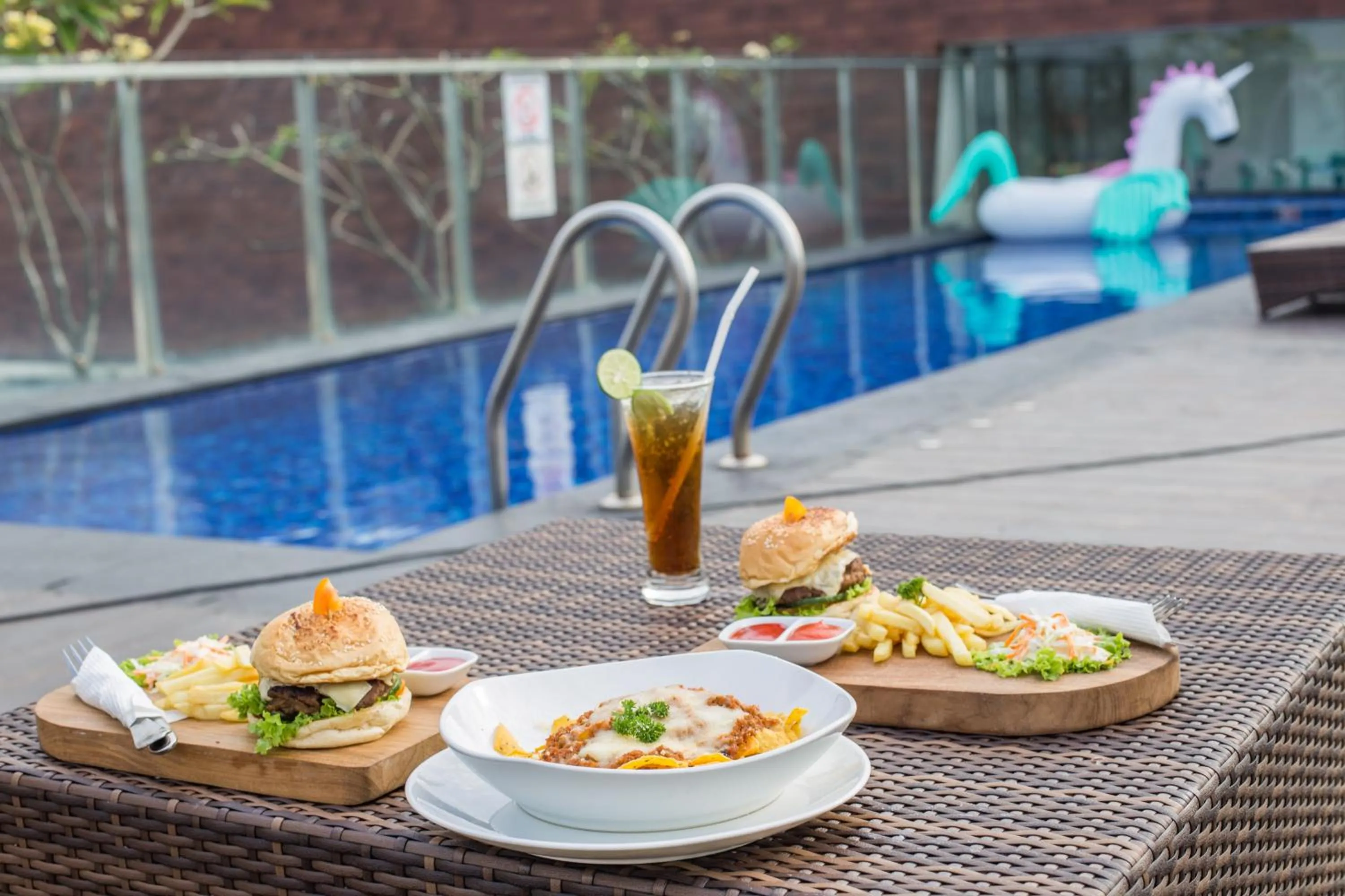 Food in Zia Hotel Kuta