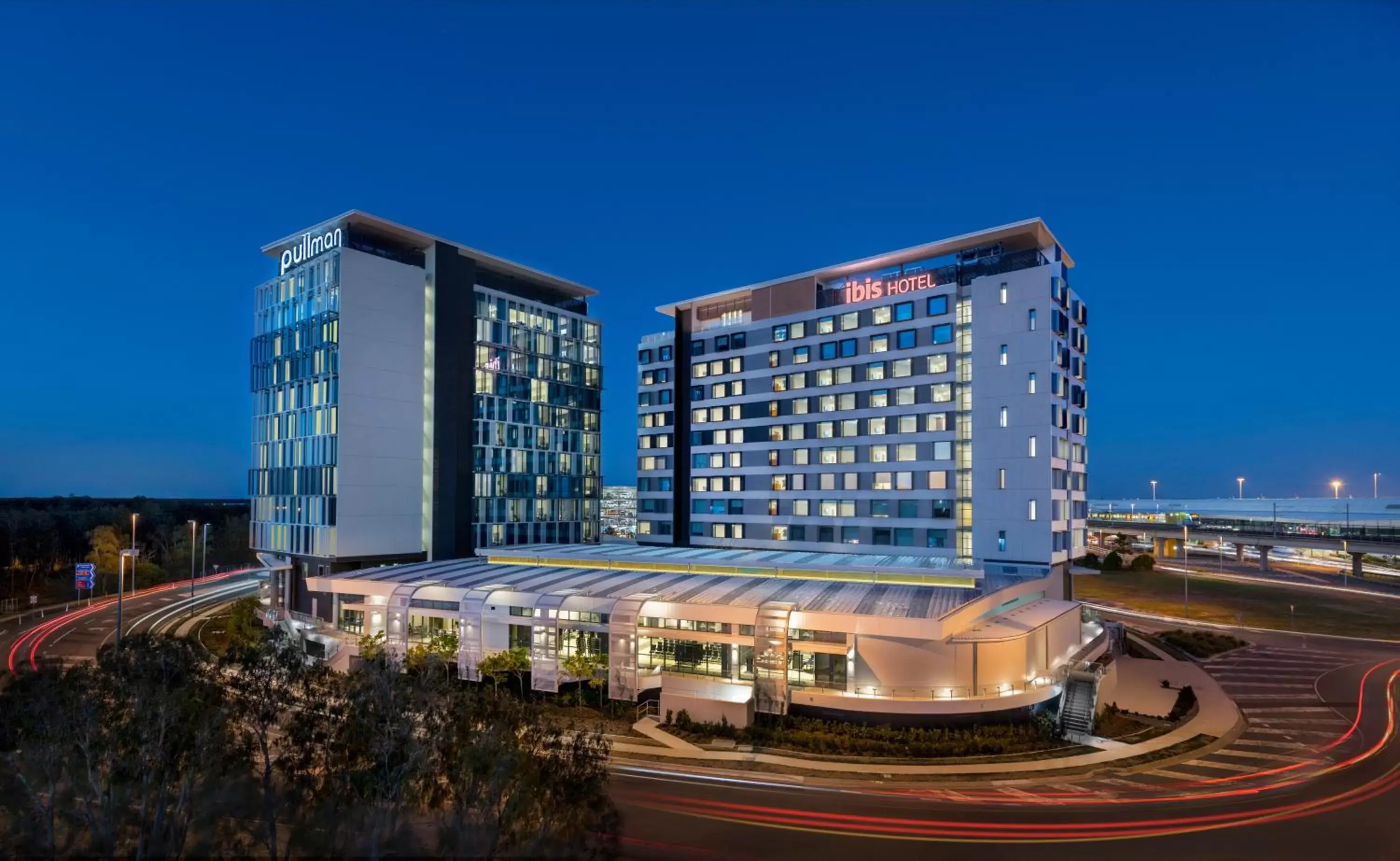 Facade/entrance, Property Building in ibis Brisbane Airport