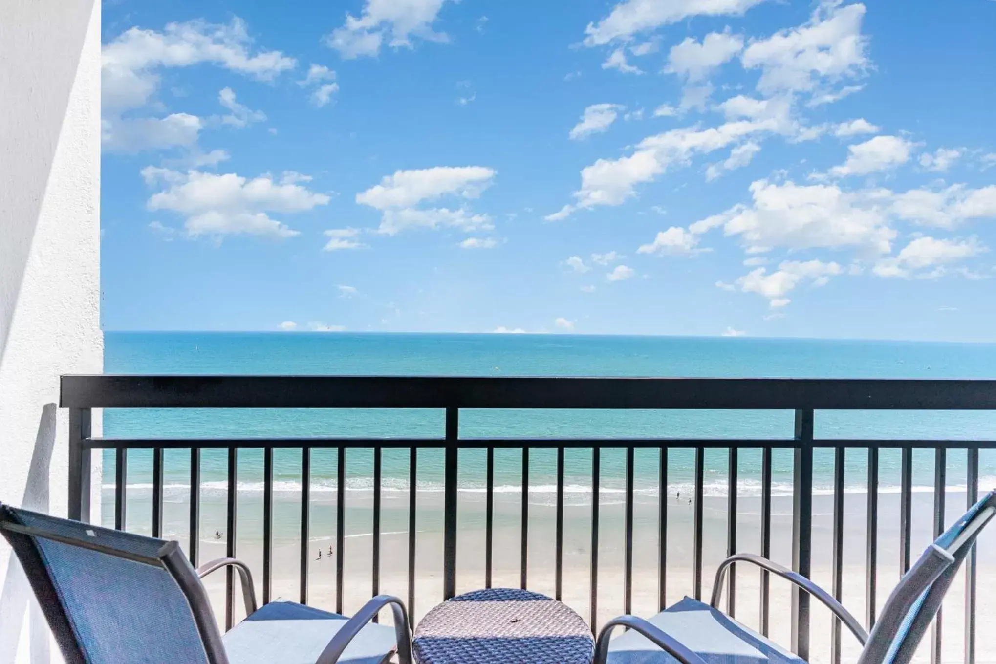 View (from property/room), Balcony/Terrace in Sun N Sand Resort