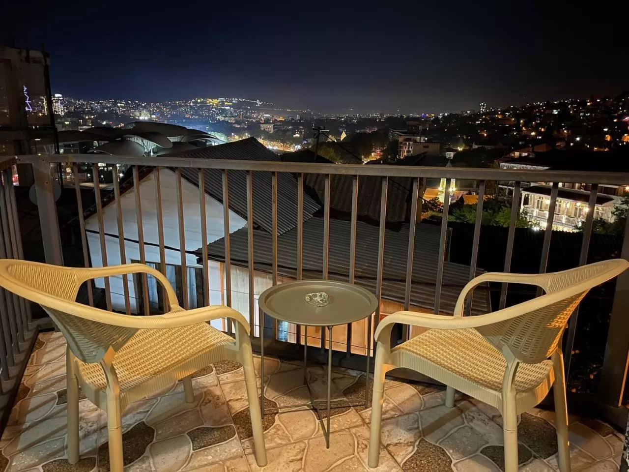 Night, Balcony/Terrace in Hotel Marioni