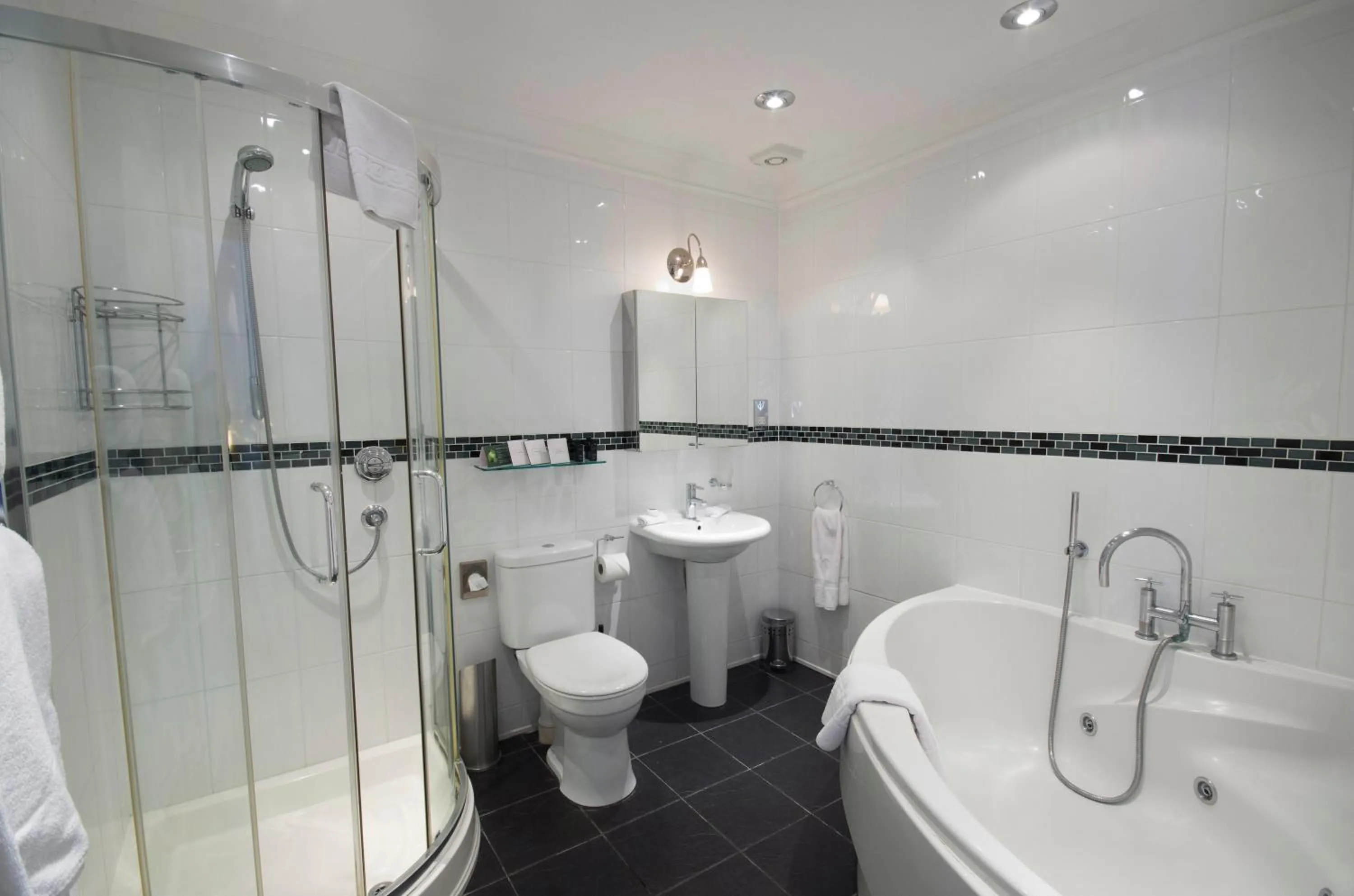 Bathroom in Chateau La Chaire