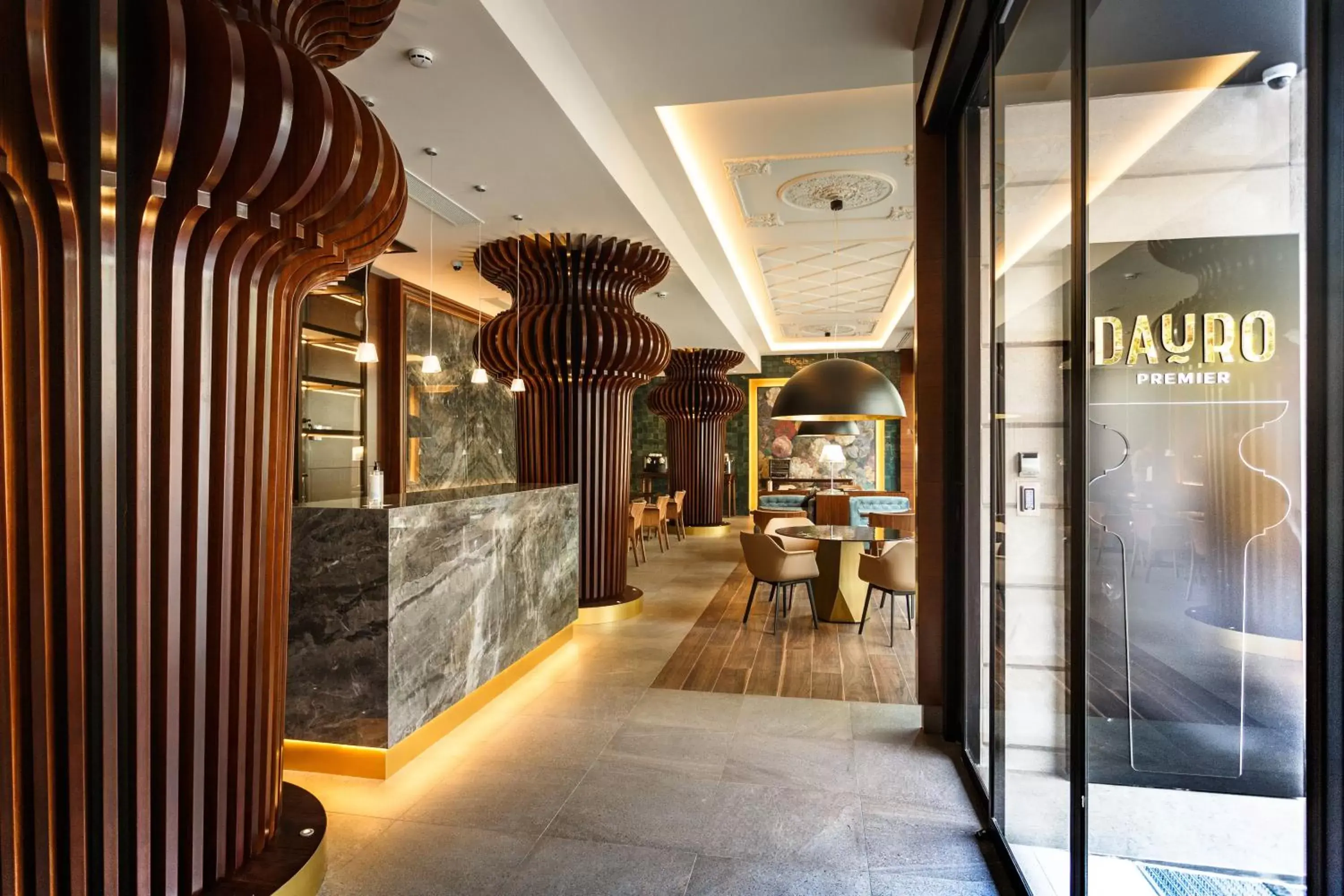 Lobby or reception in Hotel Dauro Premier