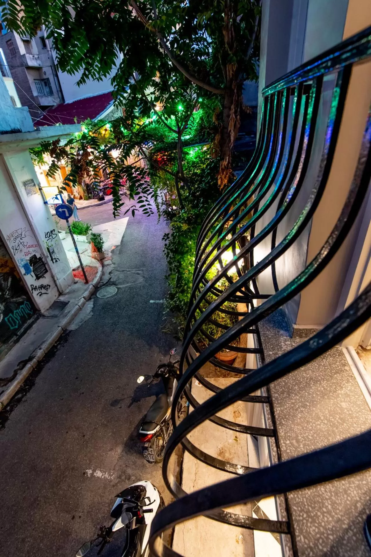 Balcony/Terrace in Belle Athenes - Luxury Rooms at Monastiraki Railway Station