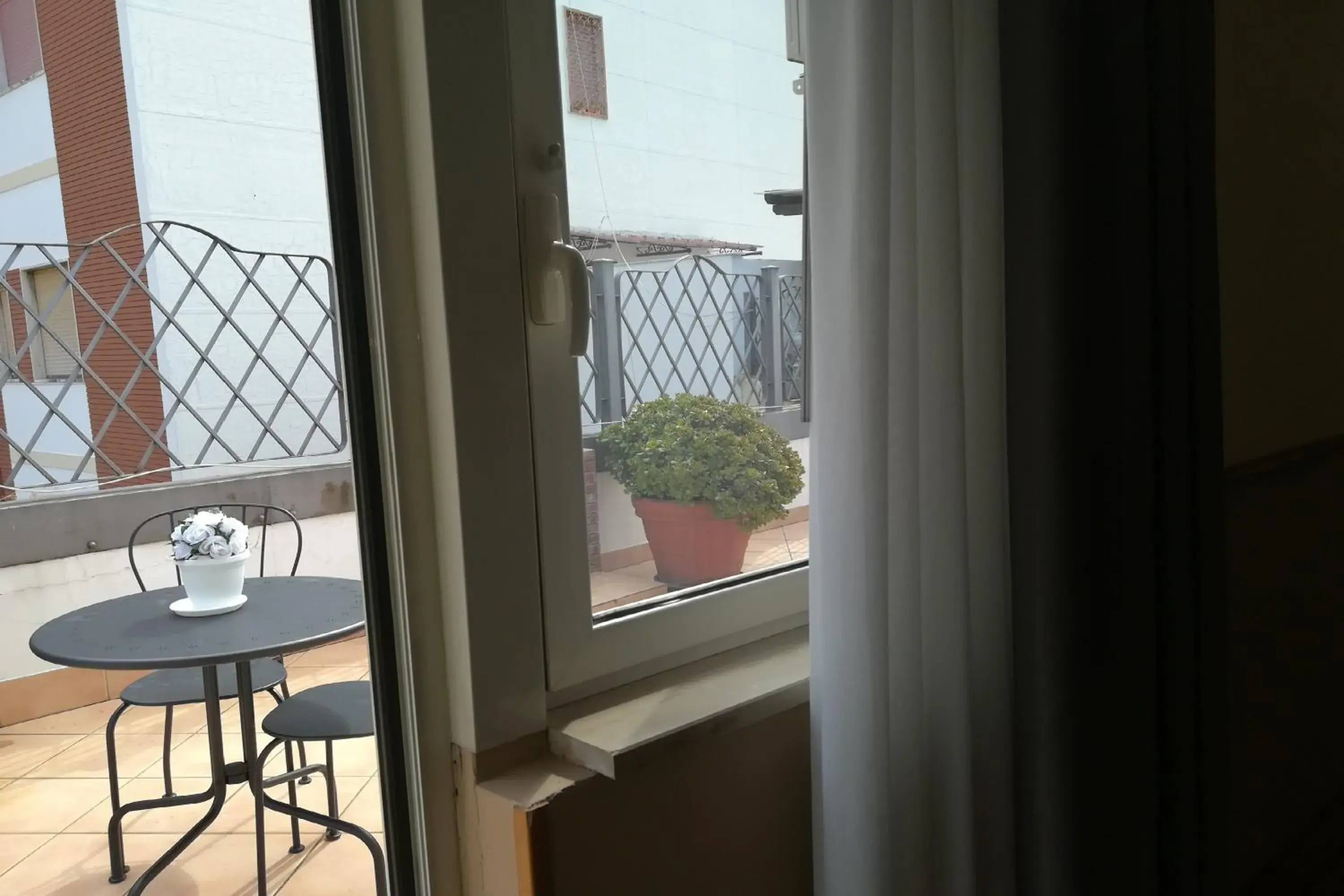 Balcony/Terrace in Hotel Leopardi