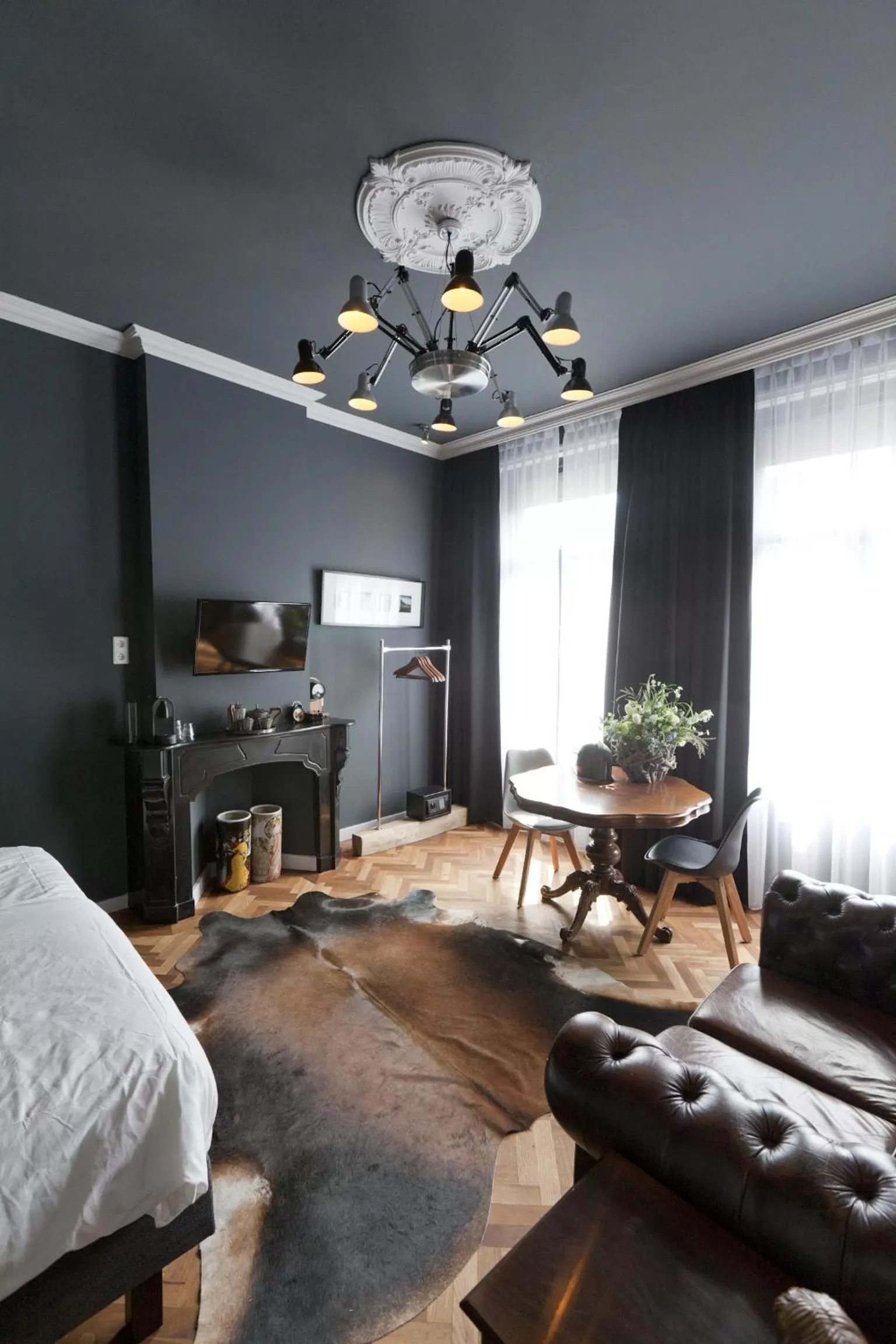 Coffee/tea facilities, Bed in Hotel Sleep-Inn Box 5