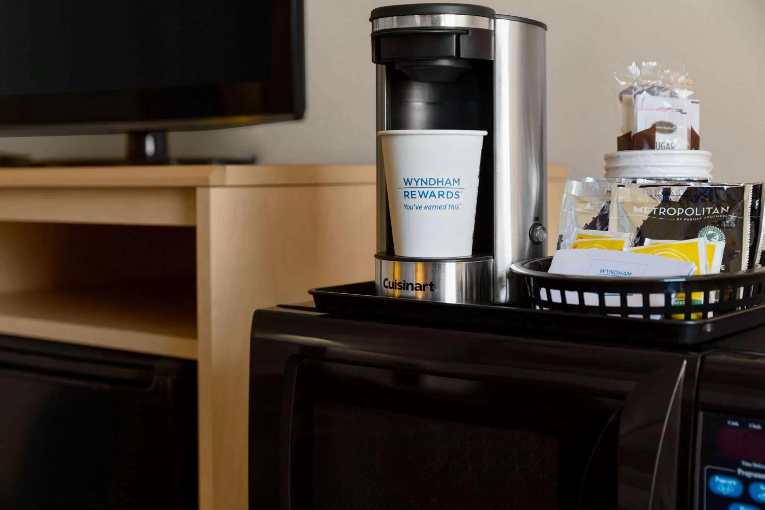 Photo of the whole room, TV/Entertainment Center in Super 8 by Wyndham Big Timber