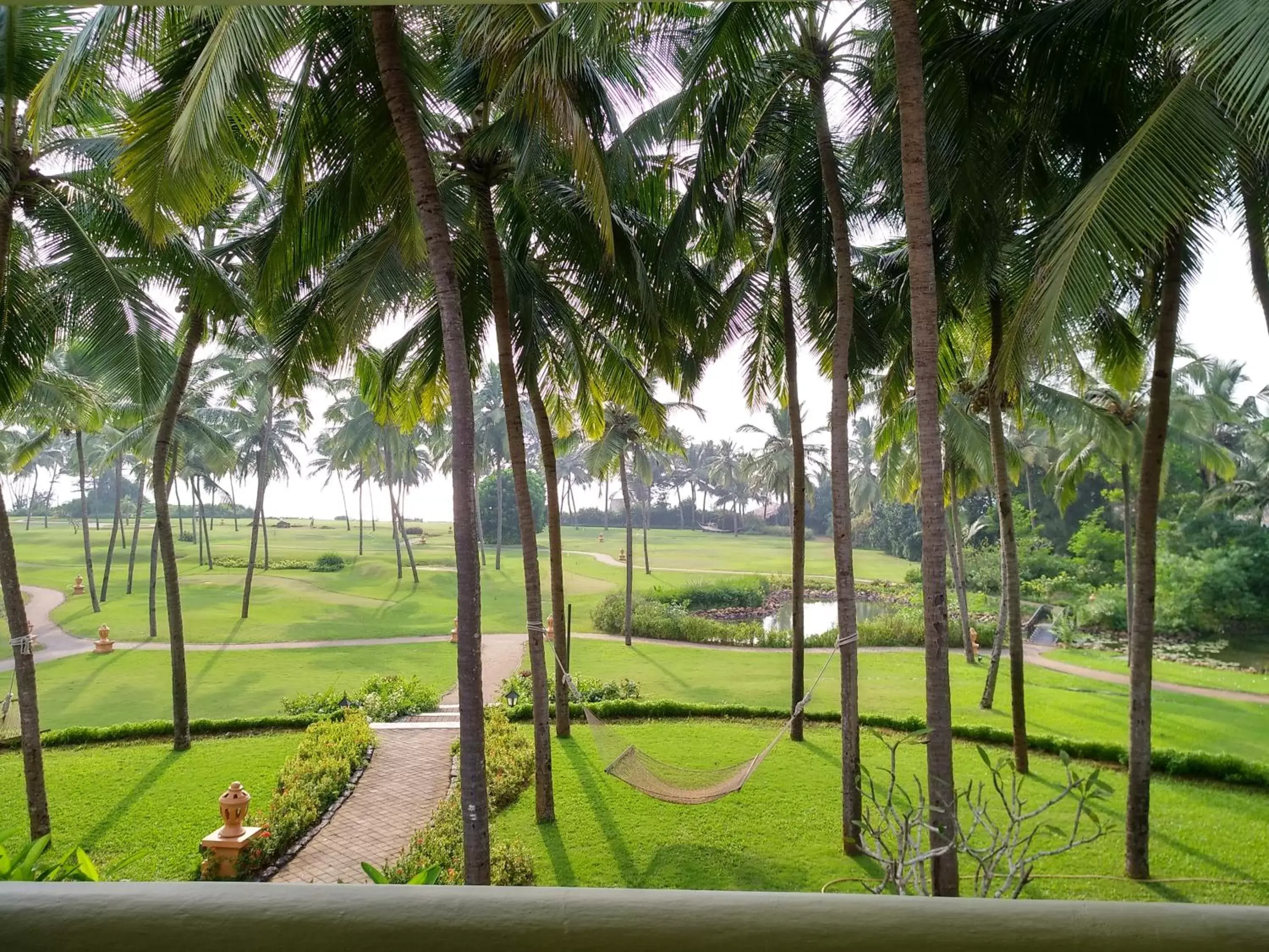 Garden view in Taj Exotica Resort & Spa, Goa
