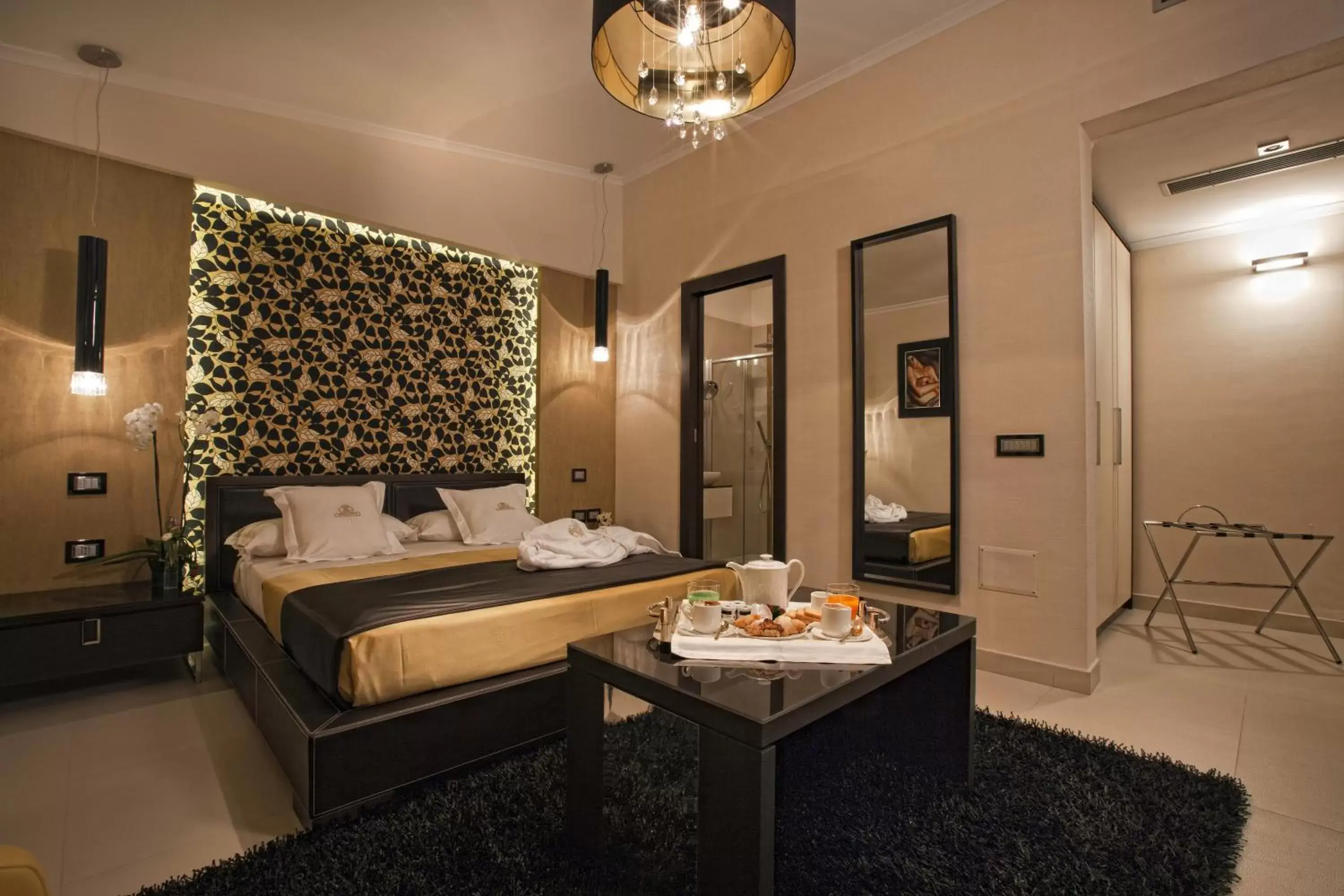 Bed in Hotel Cenacolo
