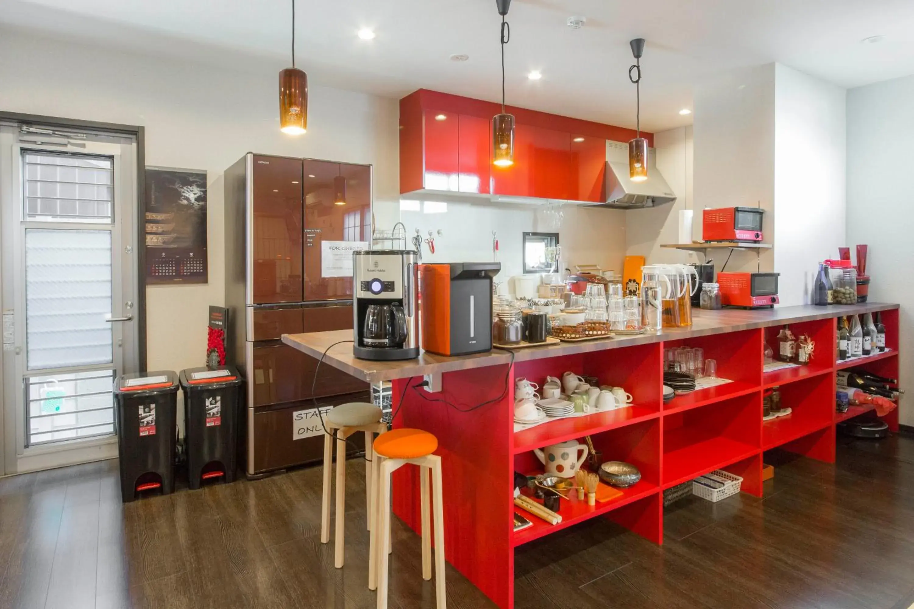 Communal kitchen, Kitchen/Kitchenette in Fujitaya BnB