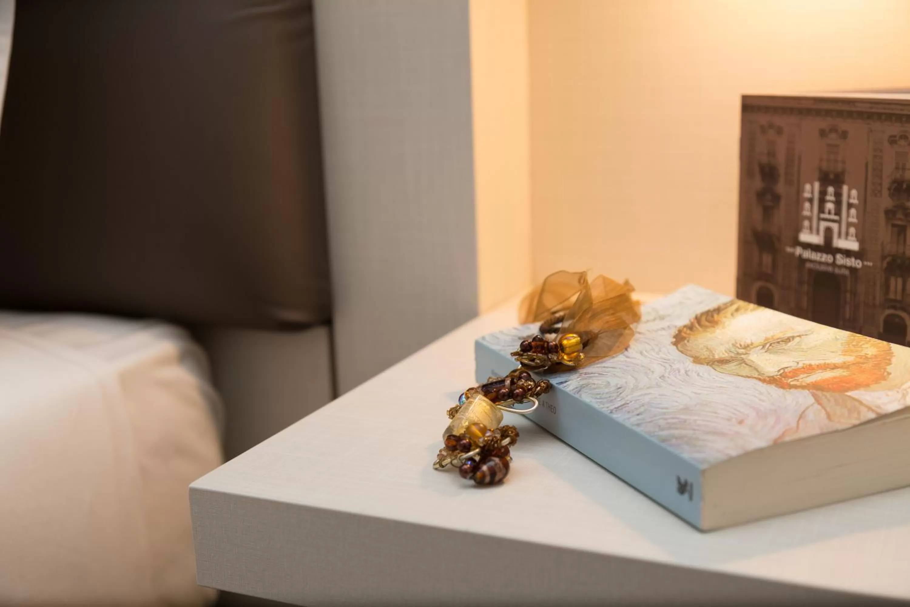 Decorative detail, Bed in Palazzo Sisto Exclusive Rooms