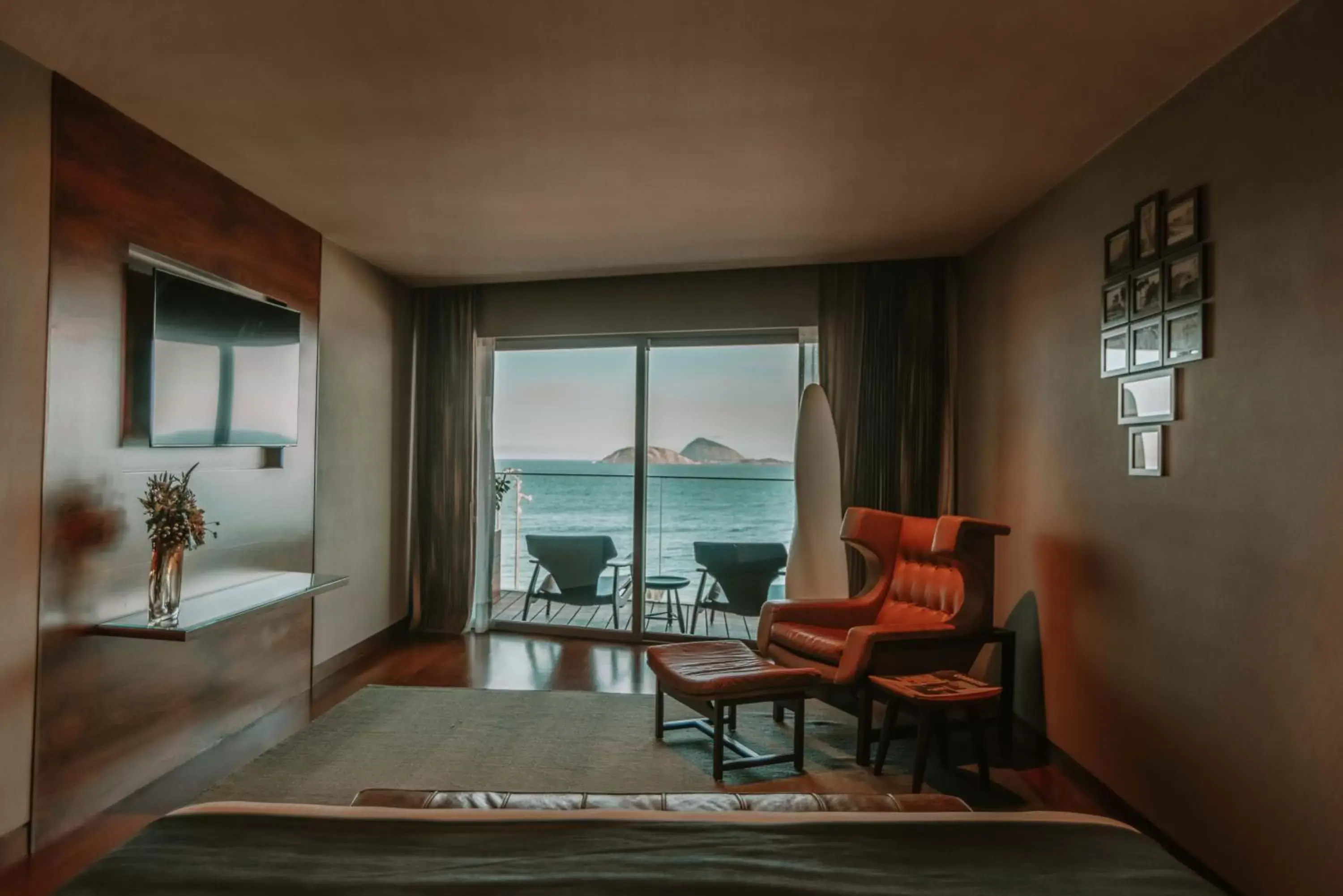 Living room in Hotel Fasano Rio de Janeiro