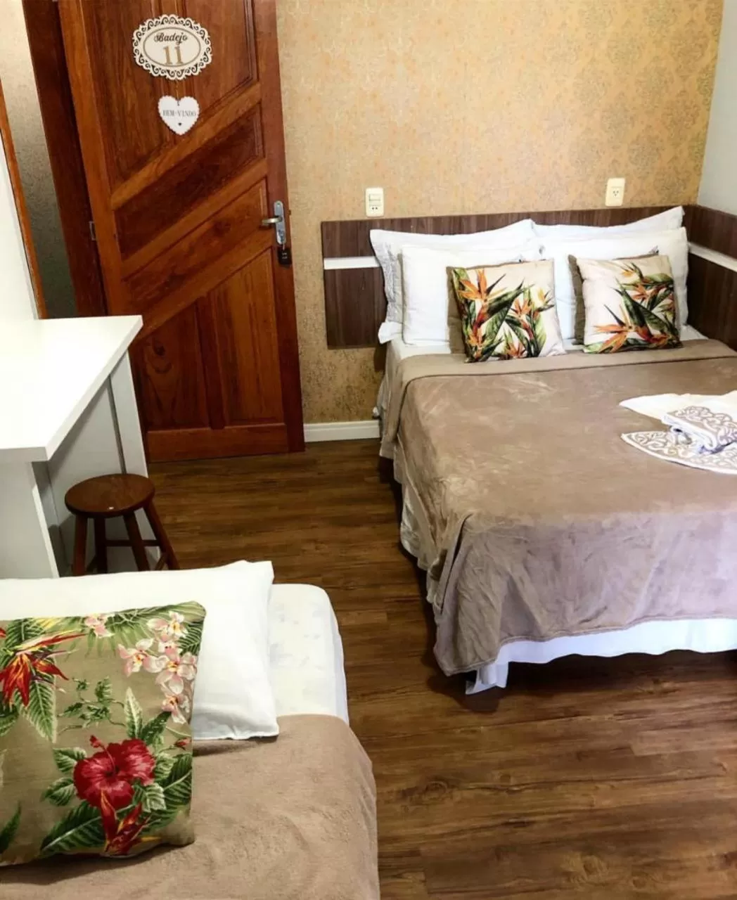 Bedroom, Bed in Pousada do Pescador