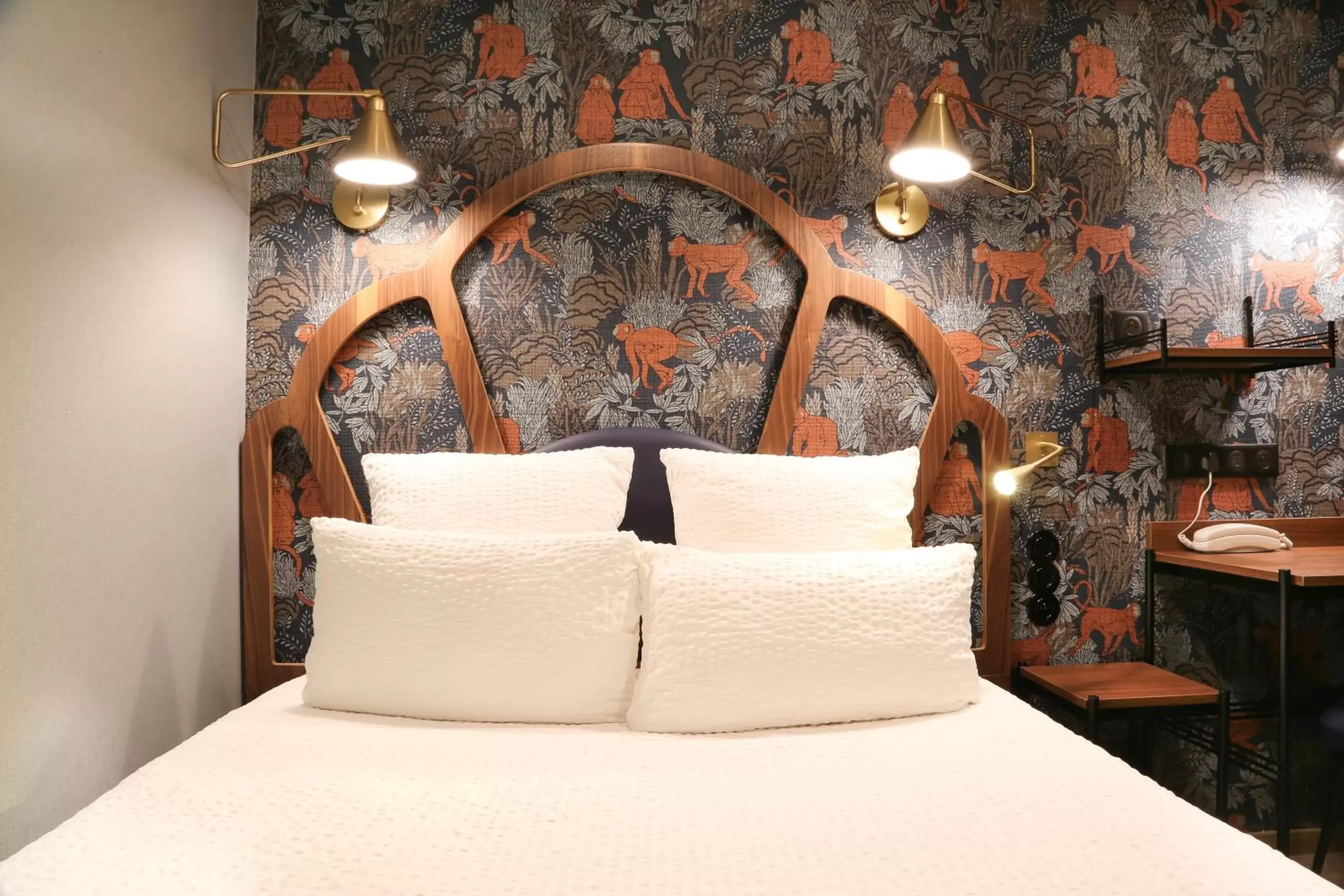 Bed in Hotel André Latin Bed in Hotel André Latin