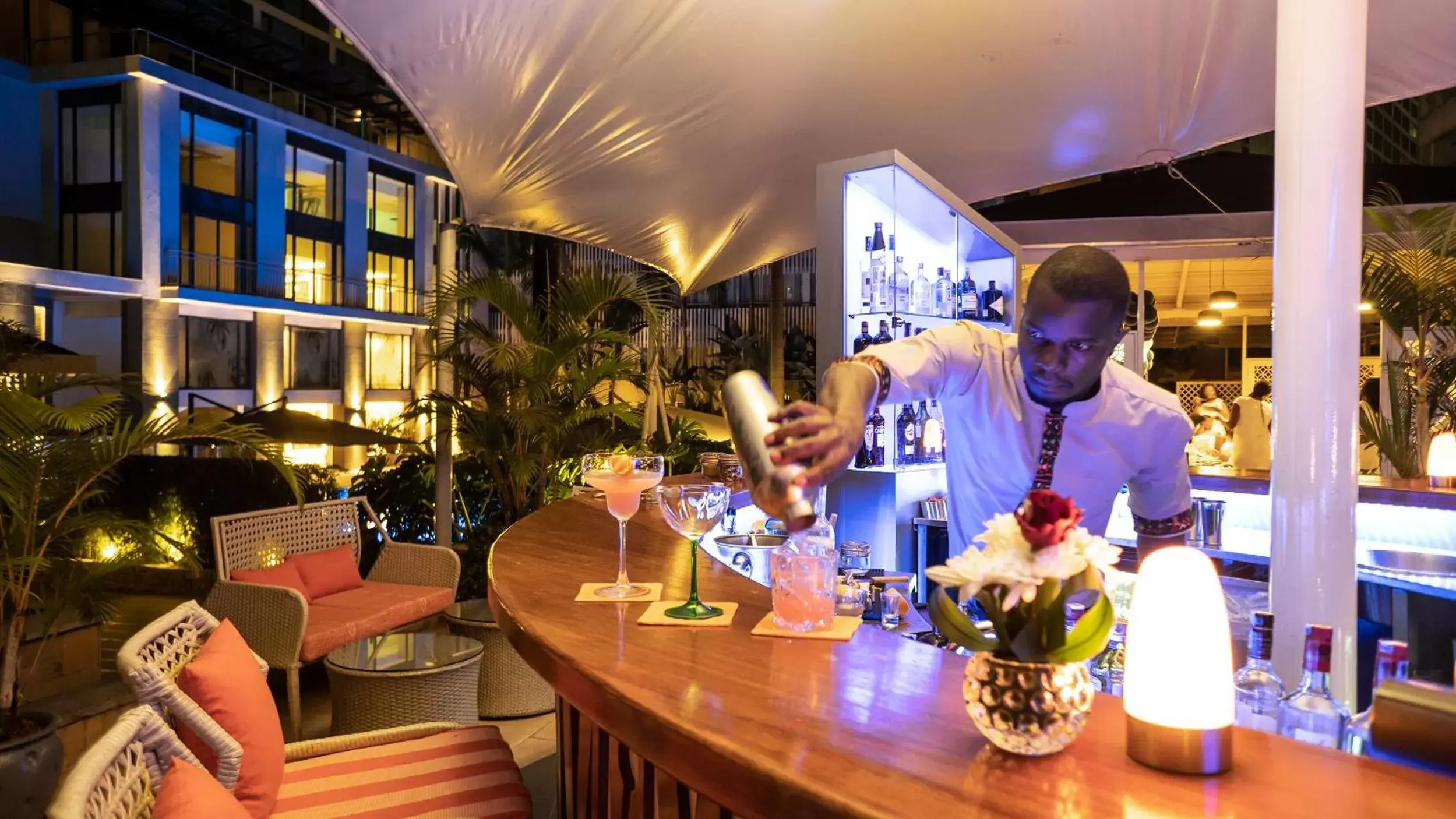 Lounge or bar in Sarova Panafric Hotel