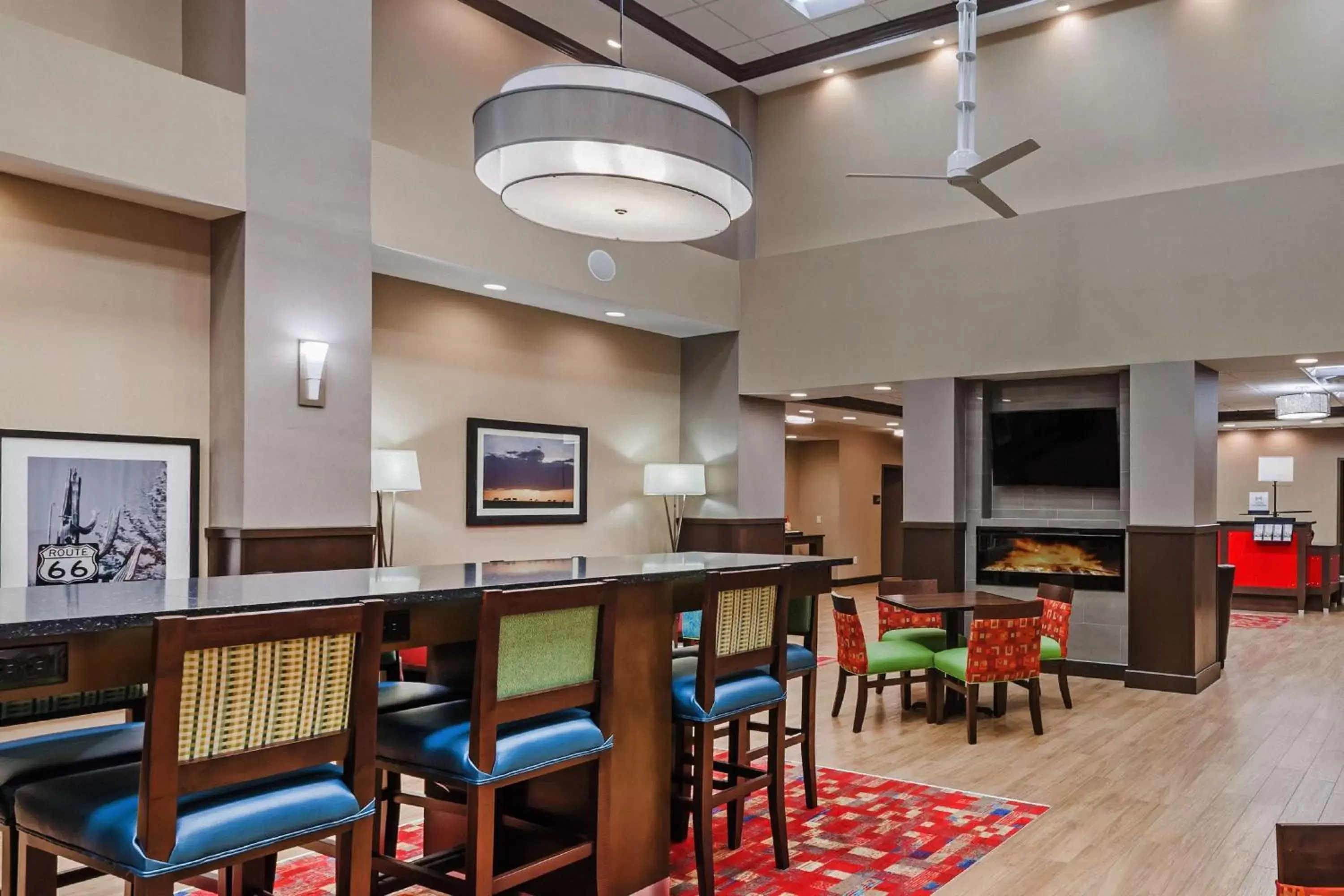 Lobby or reception in Hampton Inn & Suites Claremore