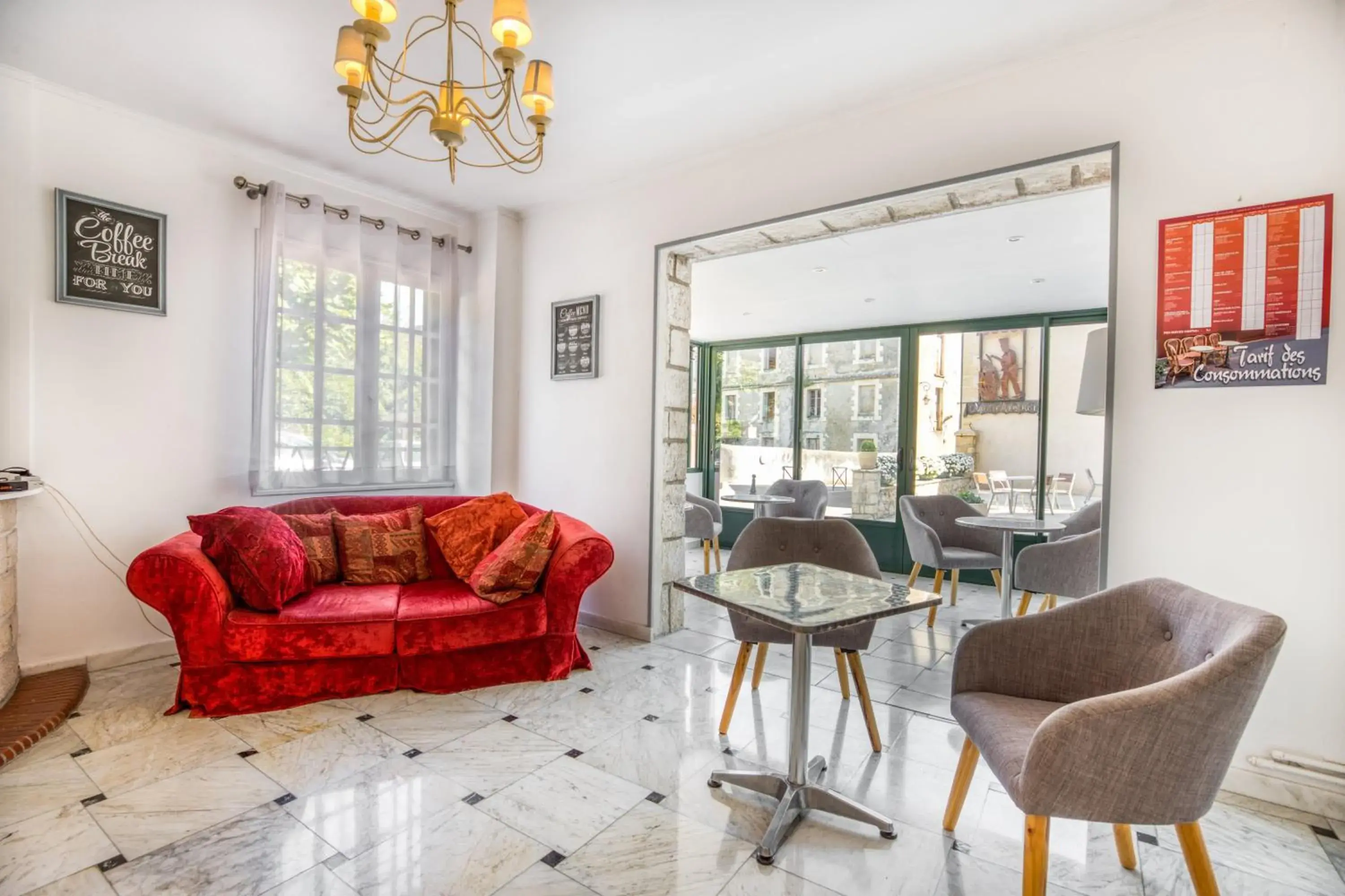 Living room in Le Quercy