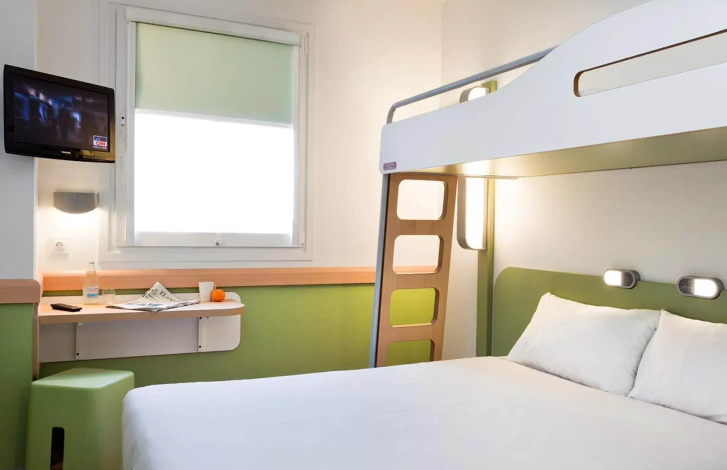 Bed, Bunk Bed in ibis budget Antwerpen Port